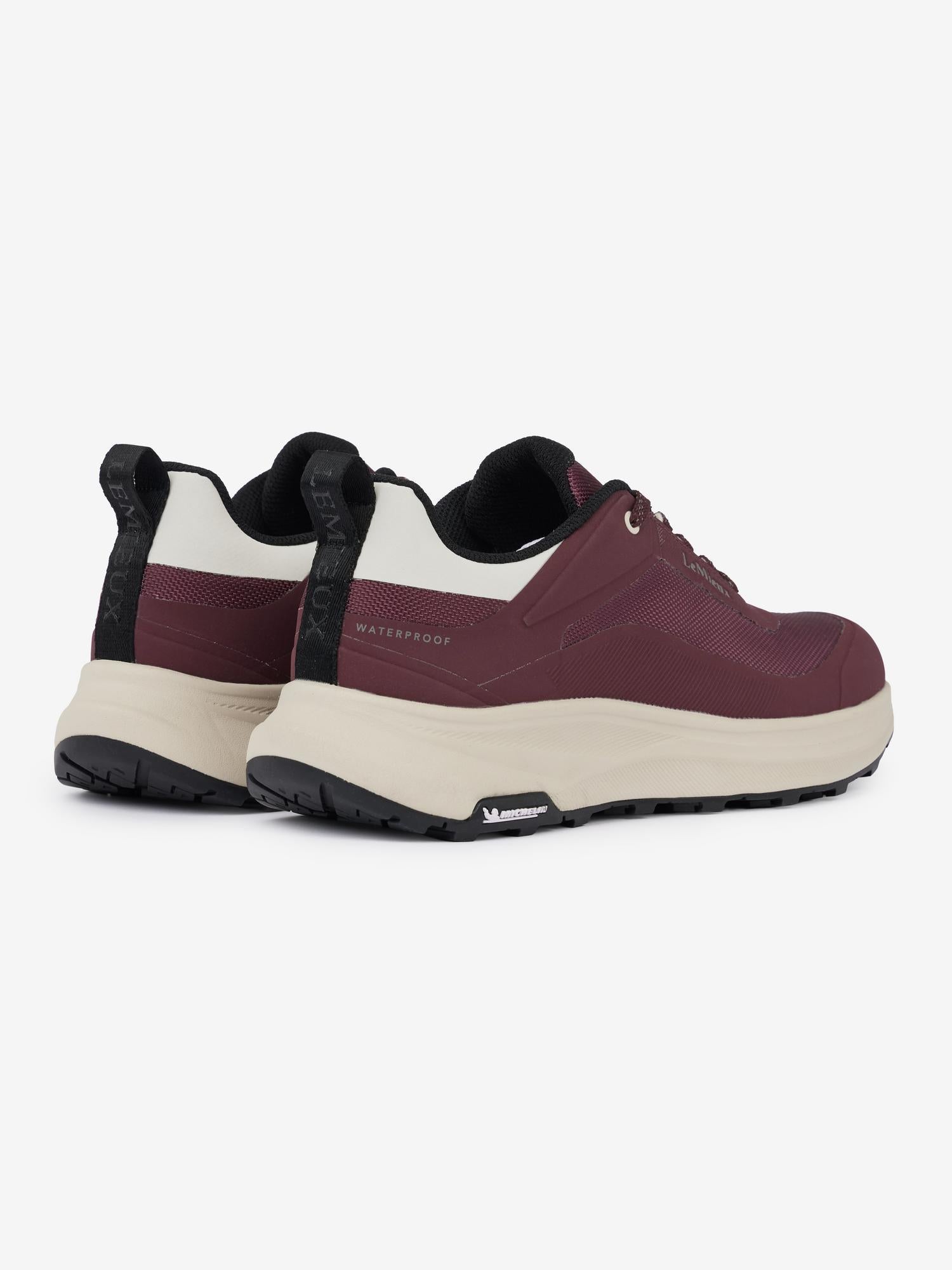 LEMIUEUX KANTA Waterproof Trainers in Bramble - Stylish, durable, and comfortable.