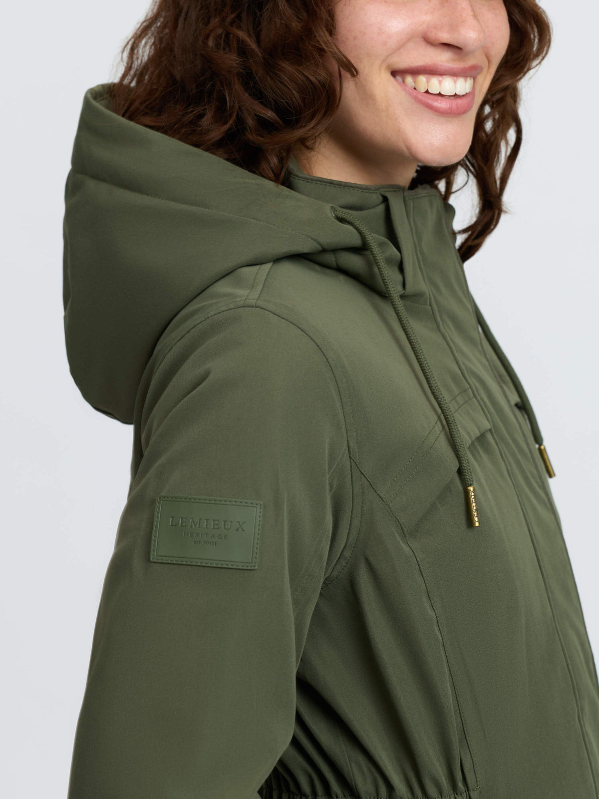 LeMieux Heritage Beatrice Waterproof Coat Olive