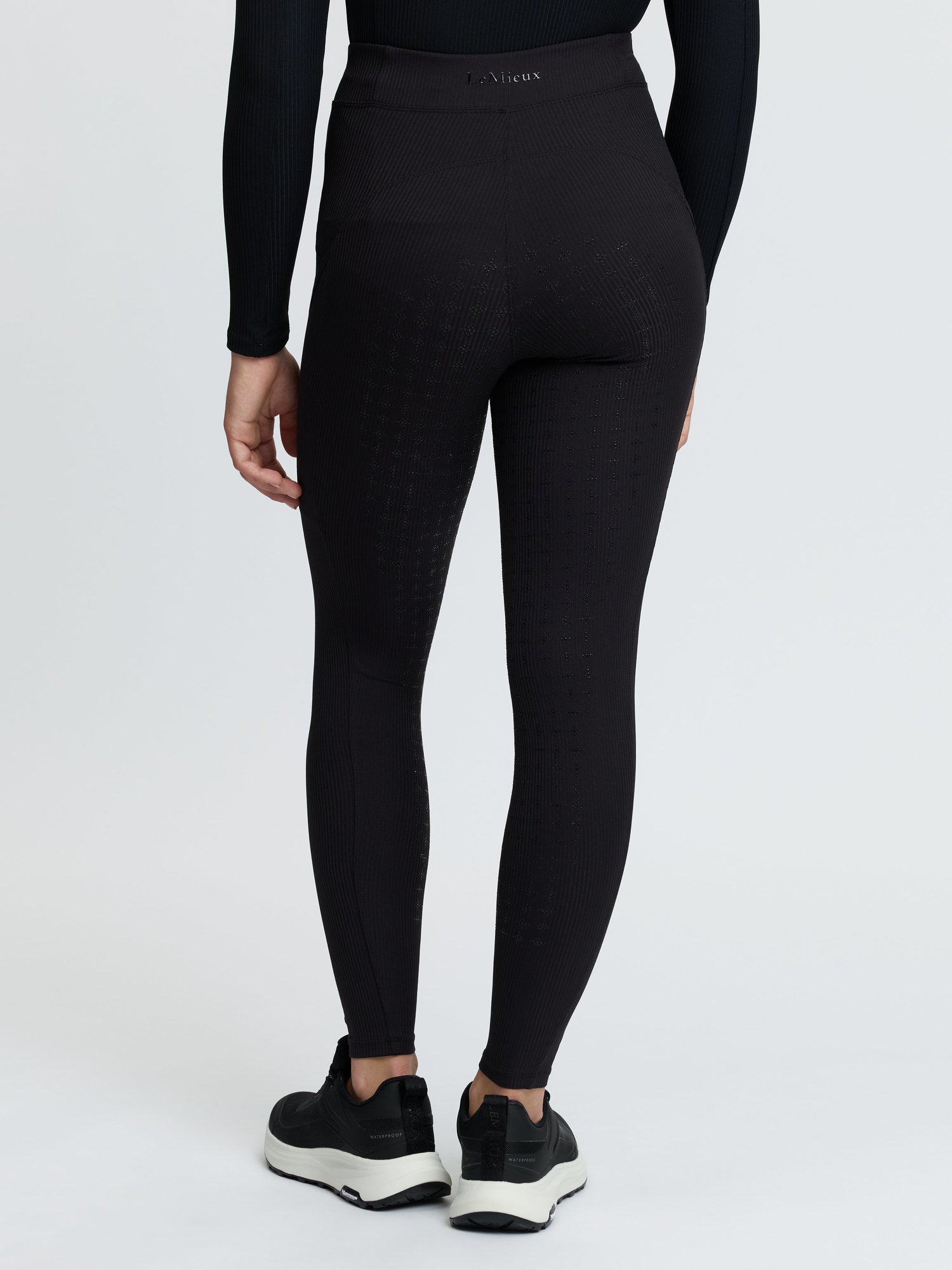 LeMieux Young Rider Orla Ribbed Pull Ons Black