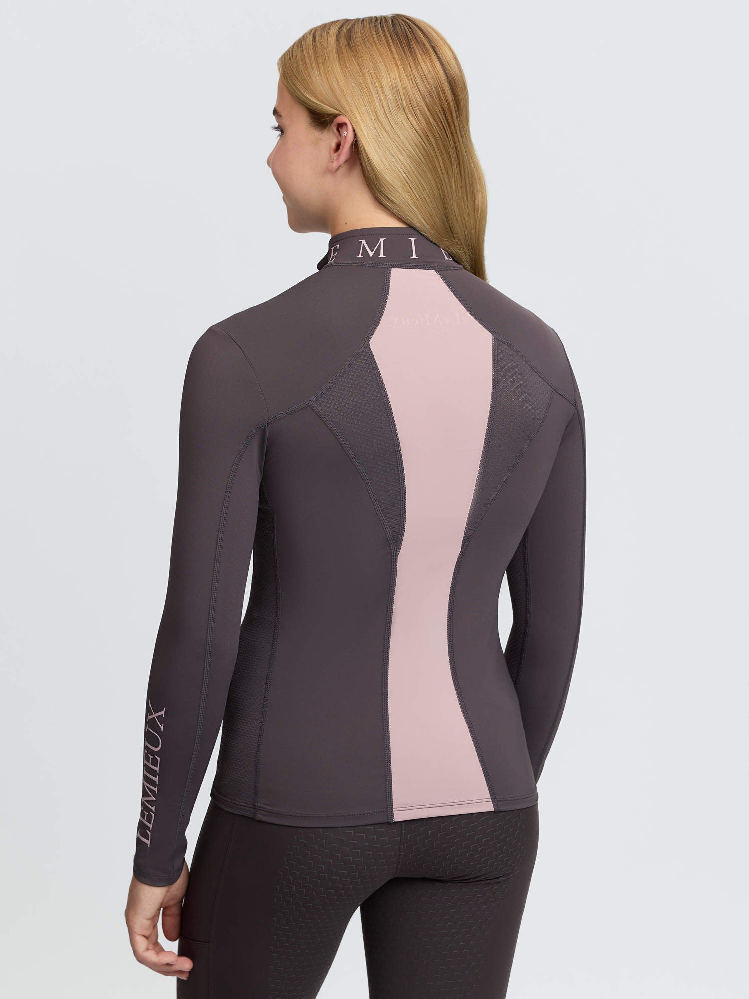 LeMieux Young Rider Mia Mesh Base Layer Cocoa