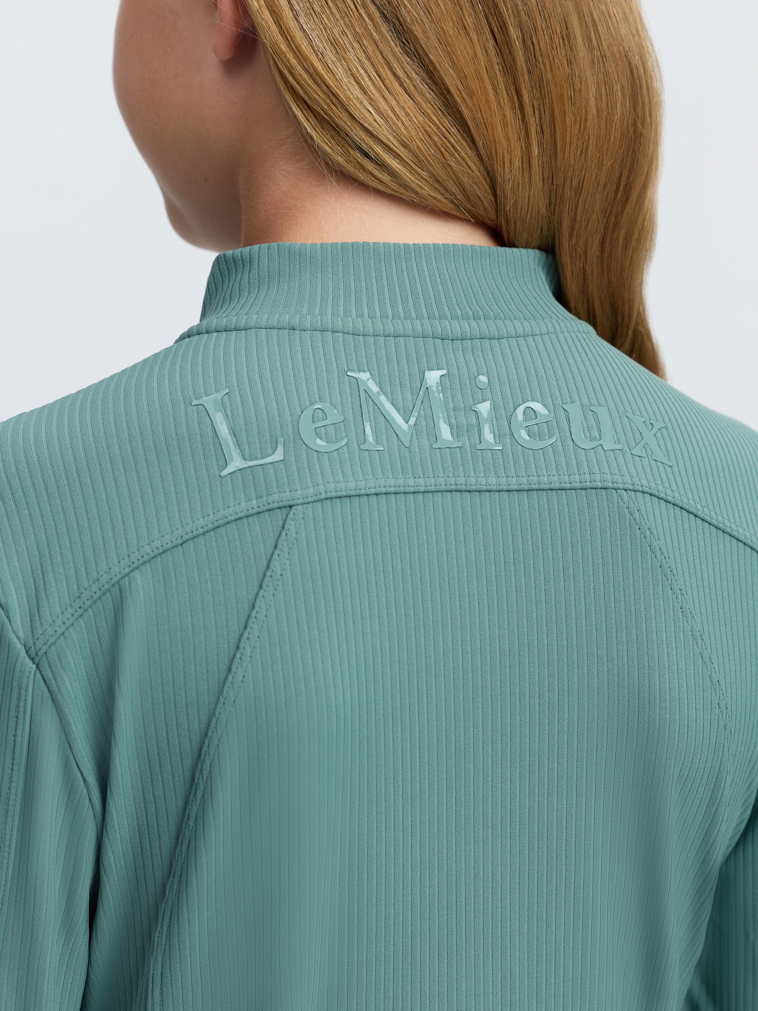 LeMieux Young Rider Raye Ribbed Base Layer Aloe