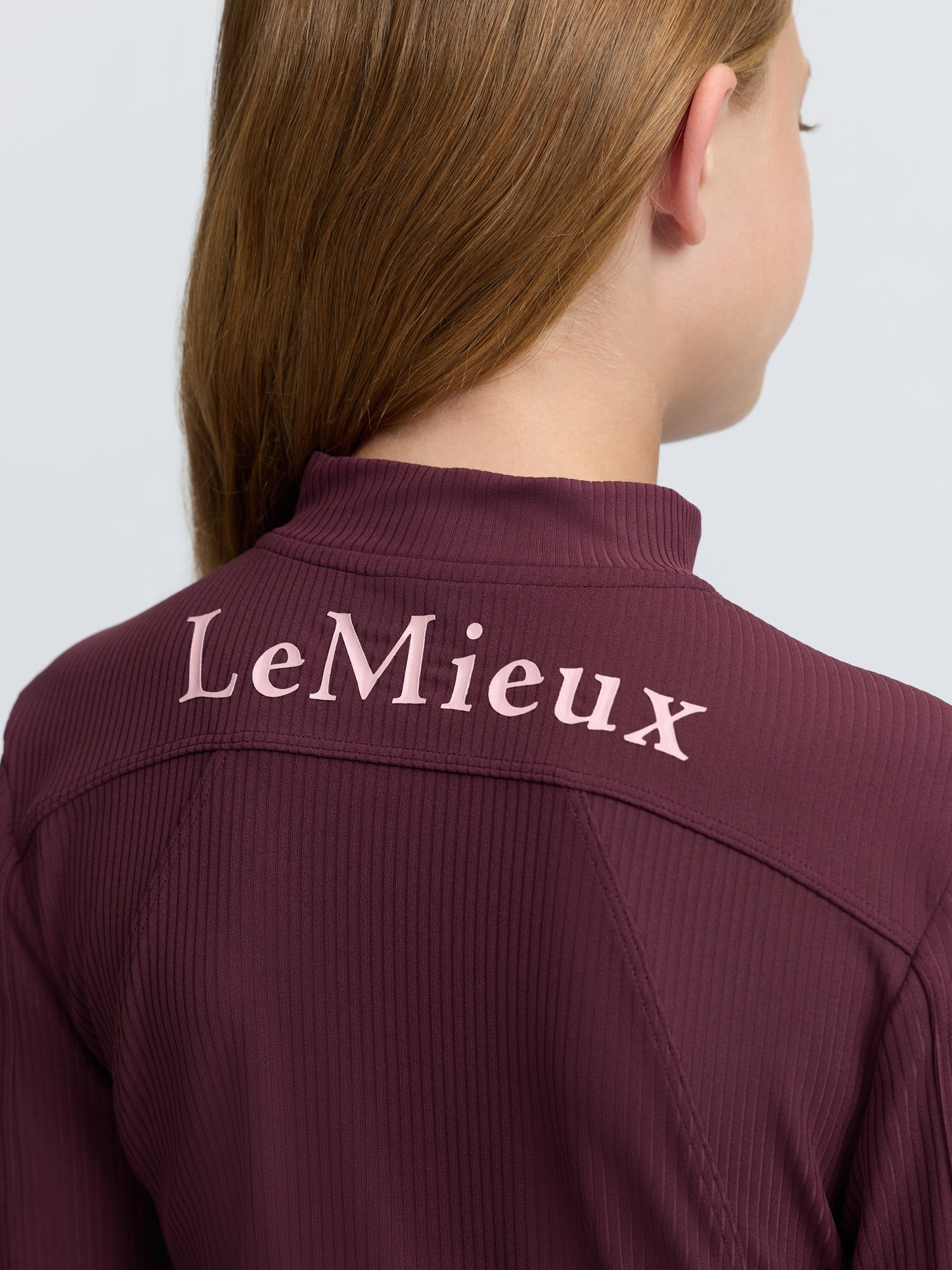 LeMieux Young Rider Raye Ribbed Base Layer Bramble