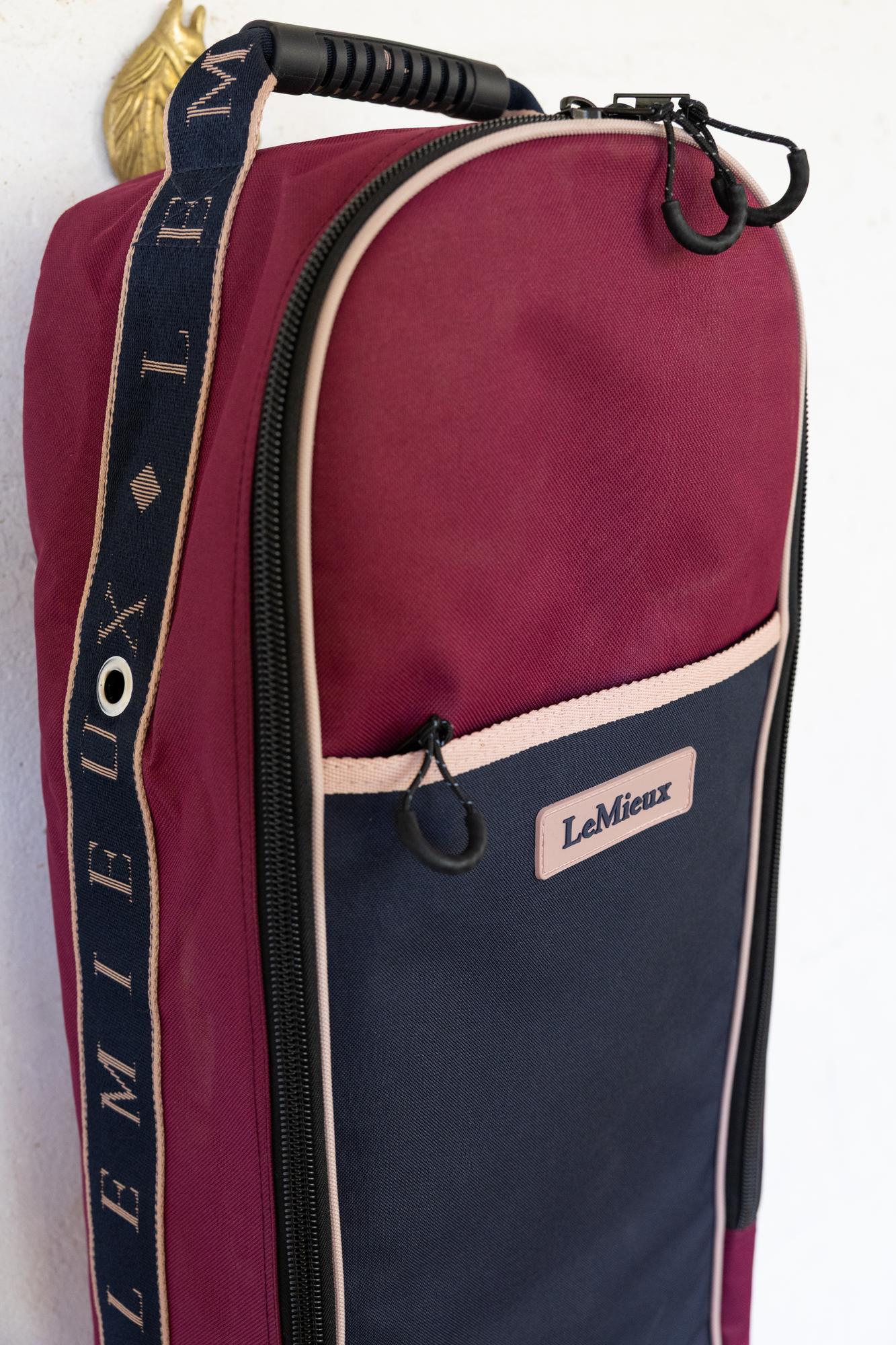 LeMieux Anatomical Bridle Bag Blackberry