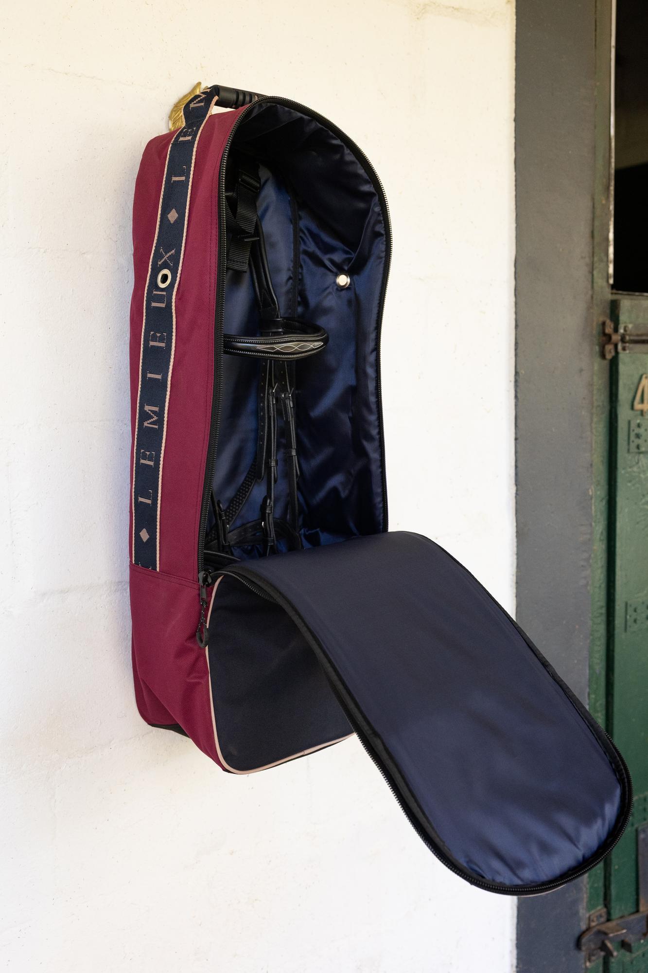 LeMieux Anatomical Bridle Bag Blackberry