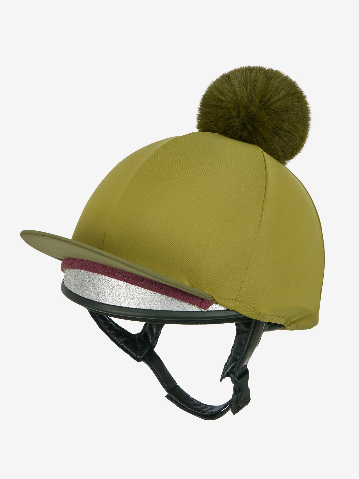 LeMieux Classique Pom Hat Silk Gooseberry