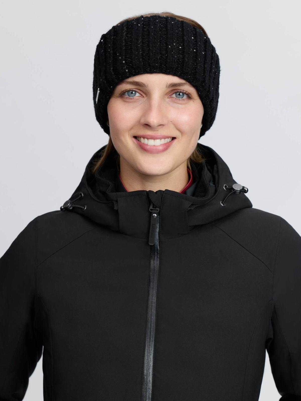LeMieux Bernie Sequin Headband Black
