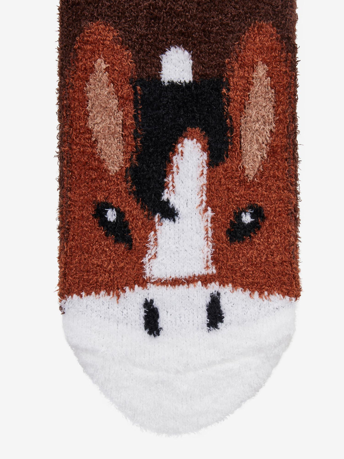 LeMieux Fluffy Horse Character Socks - Titan