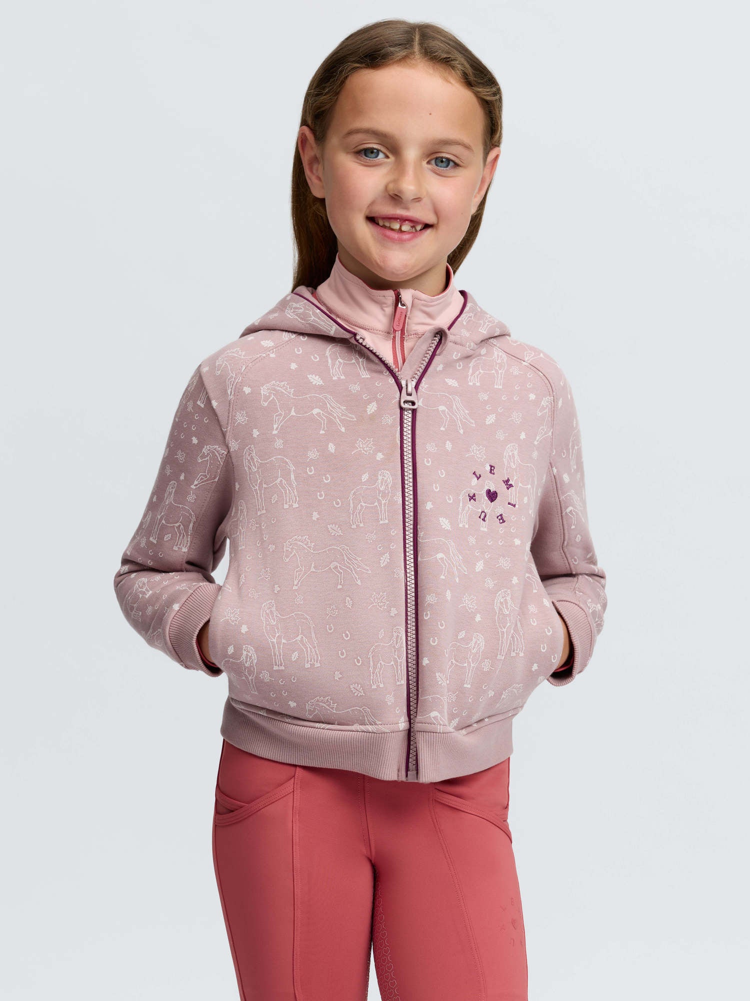 LeMieux Mini Charlie Hoodie Wild Rose