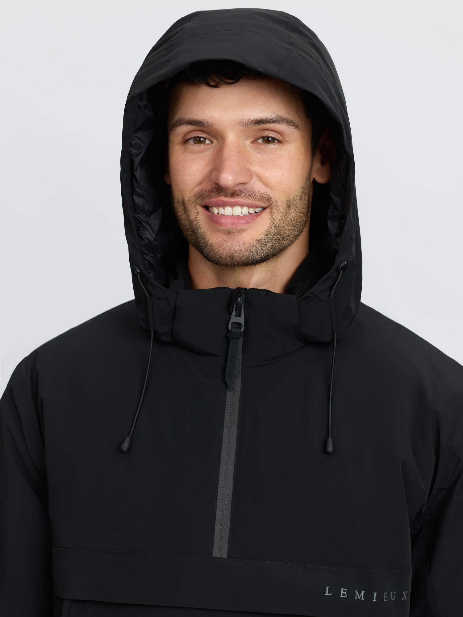 LeMieux Mens Waterproof Anorak Black