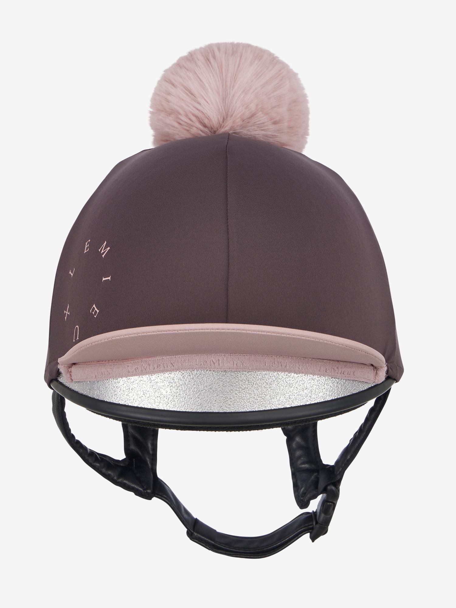 LeMieux Classique Pom Hat Silk Cocoa