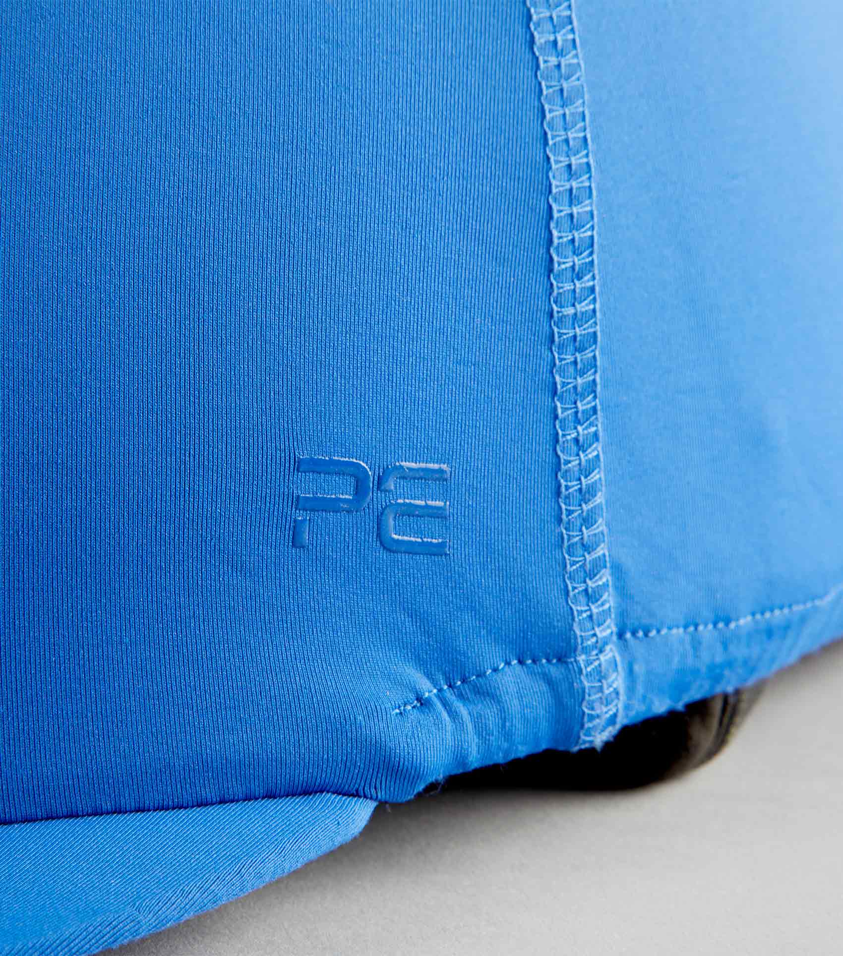 Blue Jersey Hat Silk - PE Equestrian Riding Helmet Cover, Equiflair