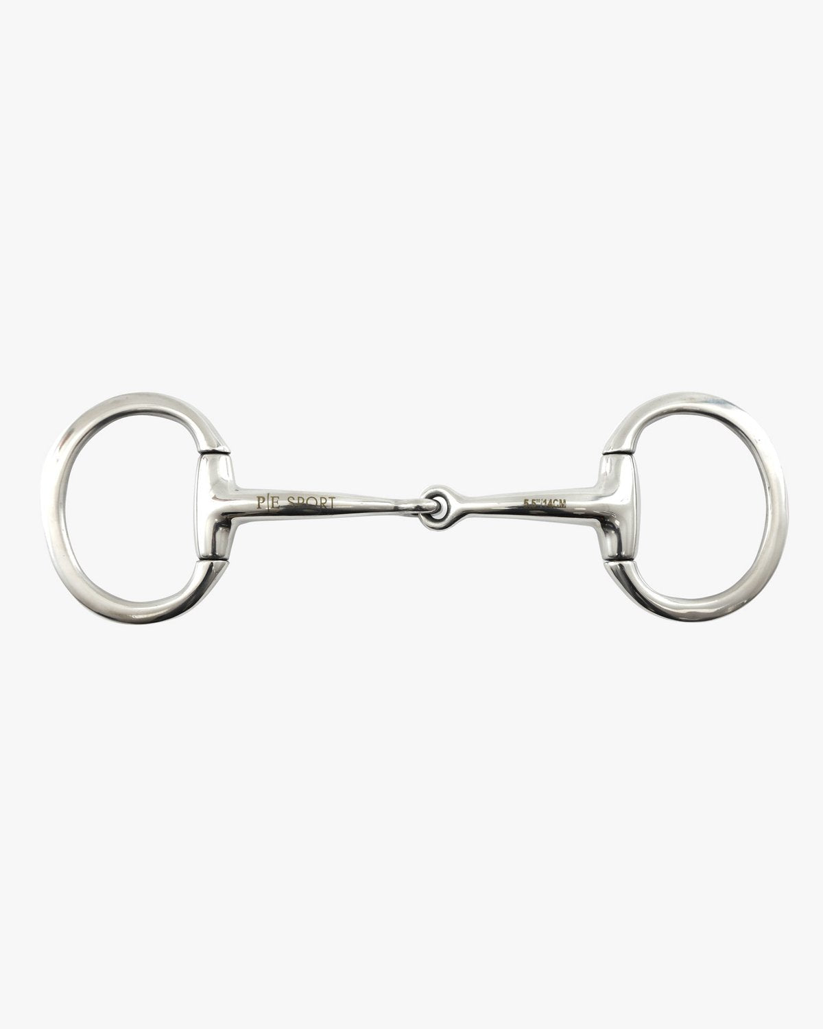 Premier Equine Jointed Eggbutt Snaffle Bit | Stainless Steel Horse Bit - location-109746323830-instock 4.5"
