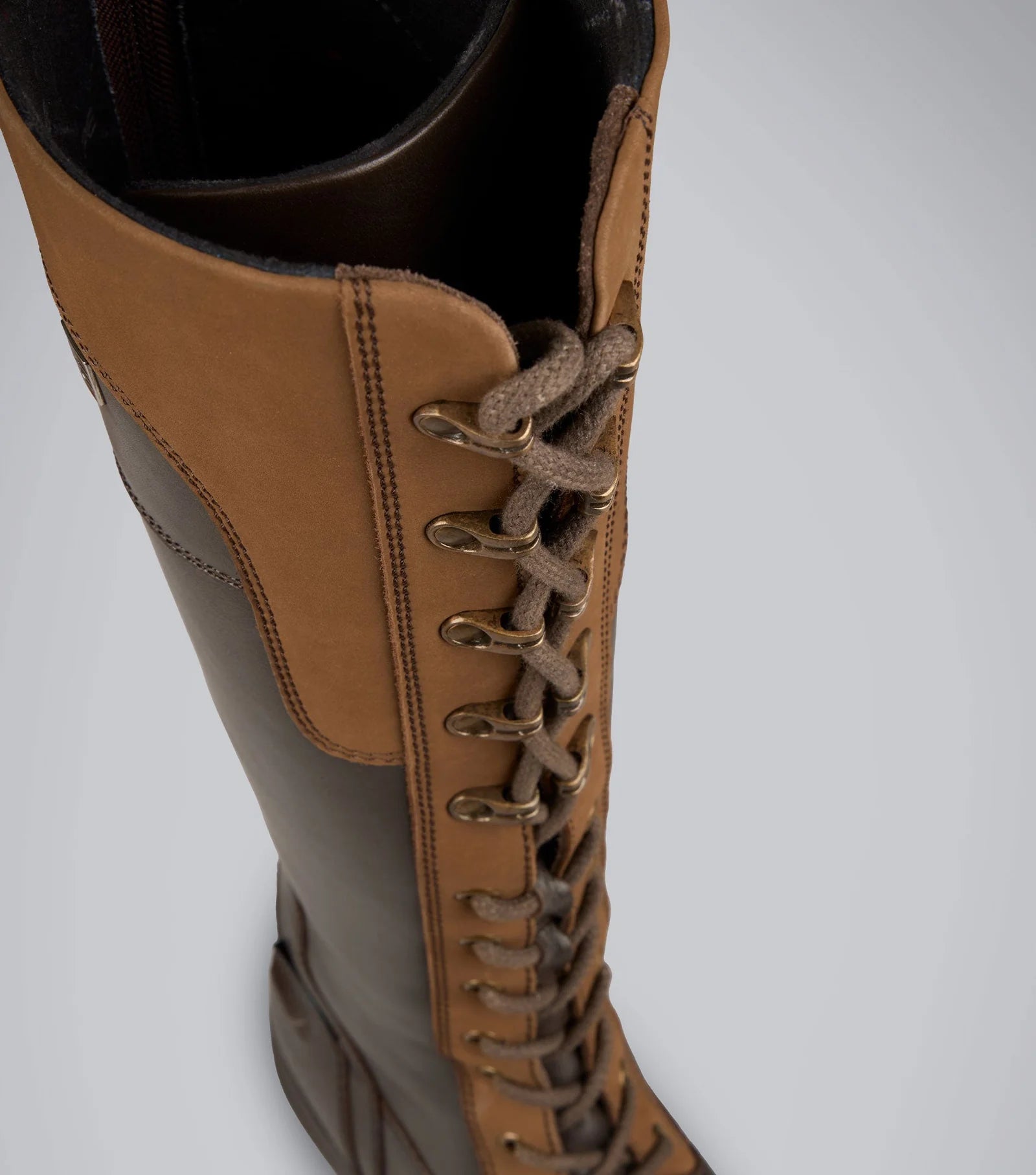 Premier Equine Kelburn Women's Waterproof Leather Country Boots Brown - Equiflair - 7