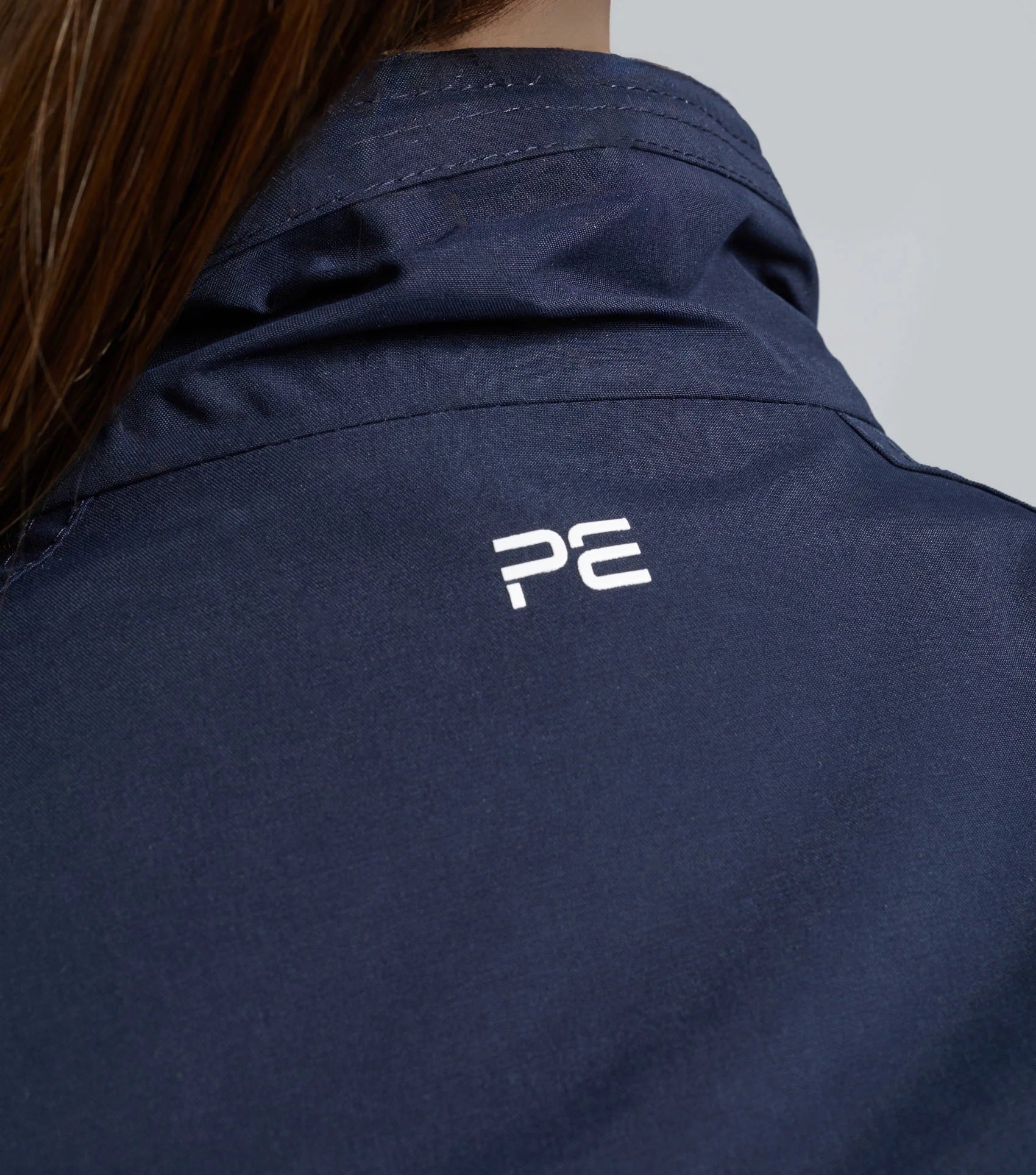 Navy Riding Jacket for Juniors by Premier Equine - Waterproof & Breathable Equestrian Apparel