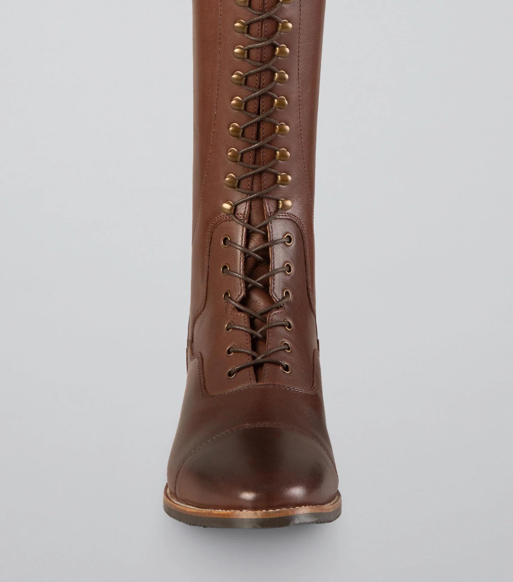 Premier Equine Brown Riding Boot Laces: Replacement for Maurizia Ladies Lace Front Boots | Equiflair