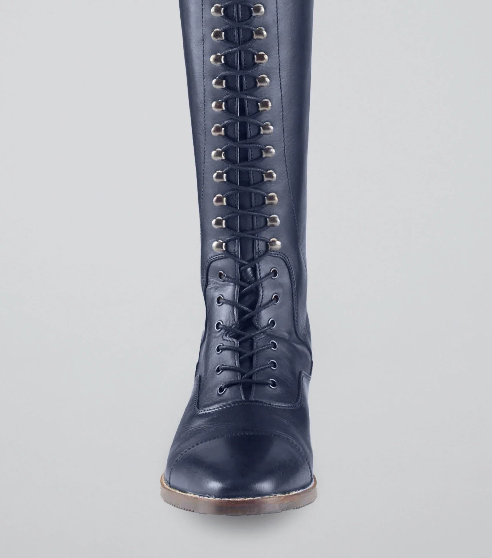 PREMIER EQUINE Maurizia Ladies Lace Front Riding Boots Spare Laces NAVY | Equiflair - Replacement Boot Laces
