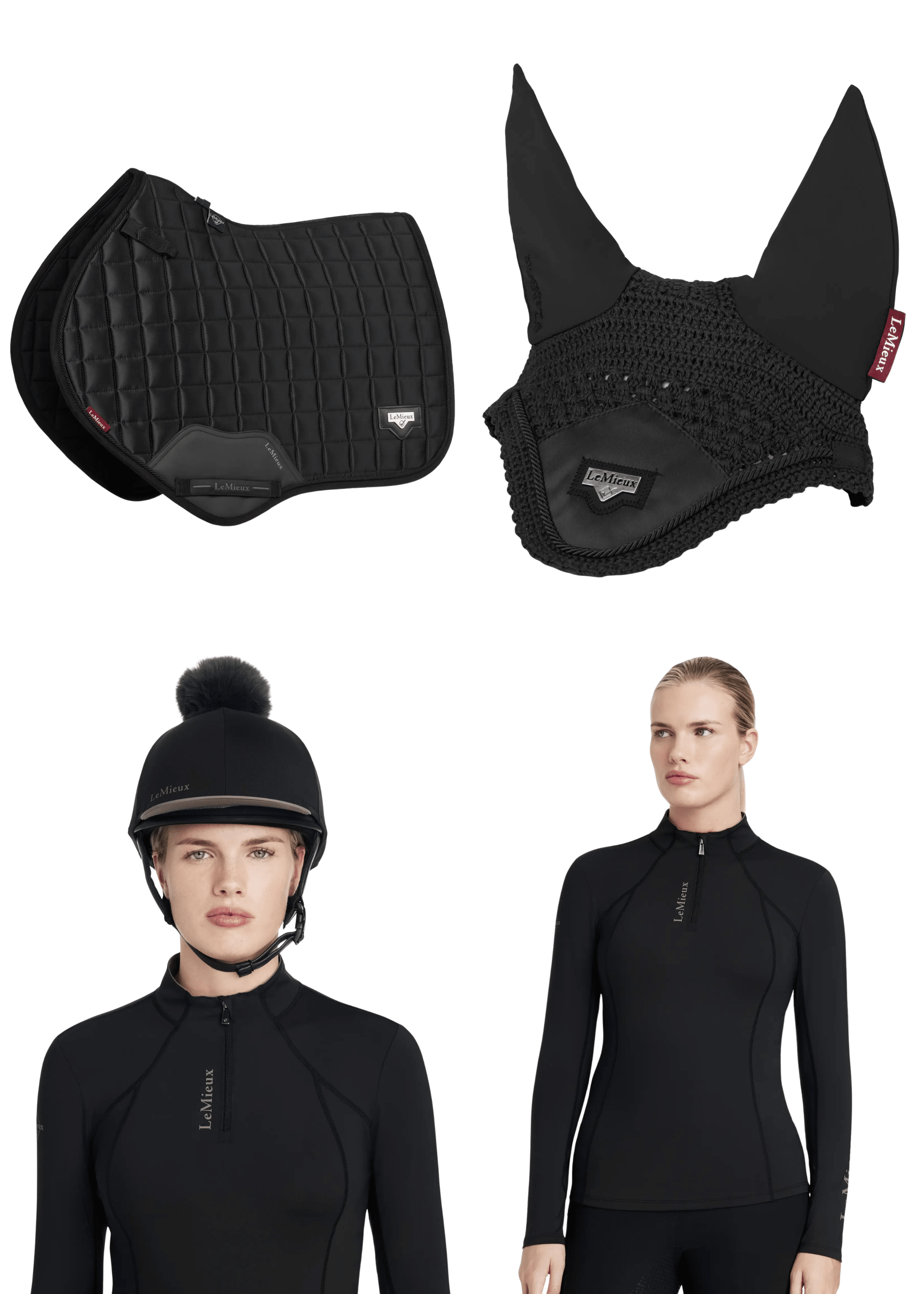 LeMieux Loire Close Contact Bundle Set Black | Equiflair