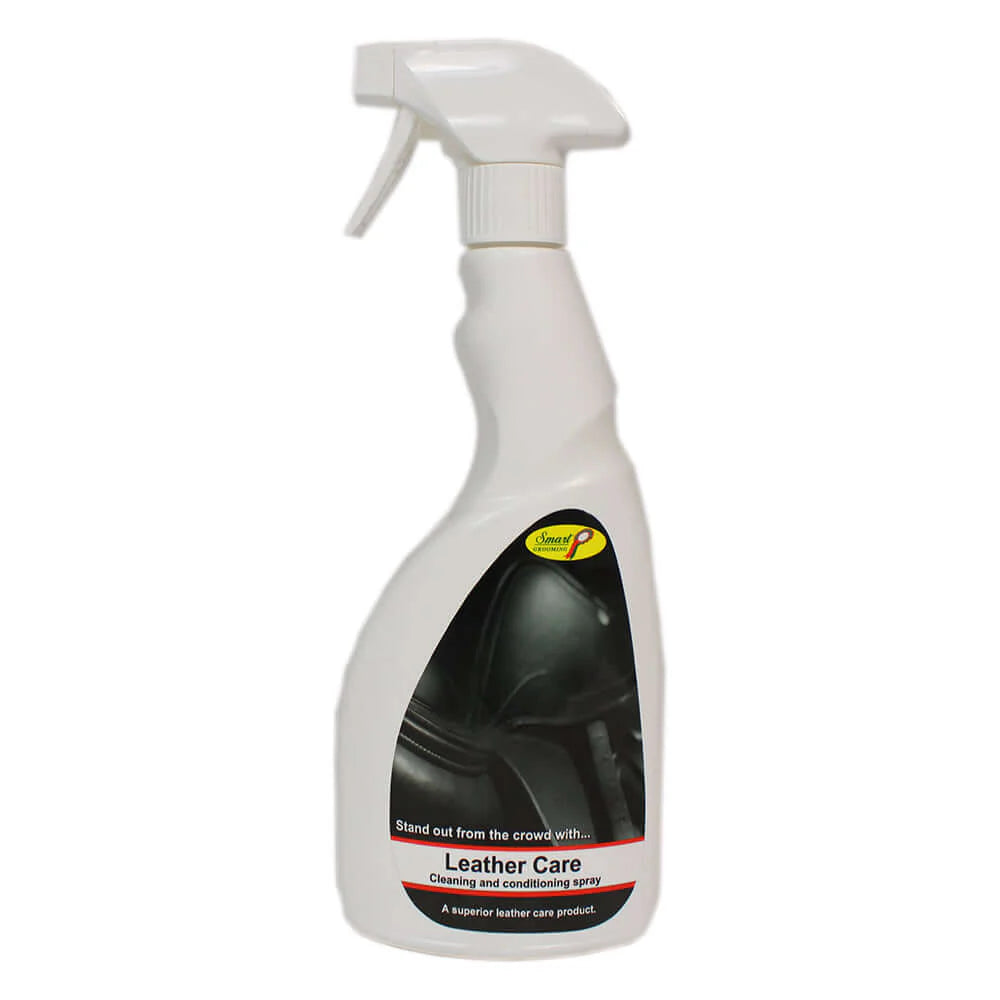 Smart Grooming Leather Care Spray: Cleaning and Conditioning for Saddlery and Equestrian Leather.