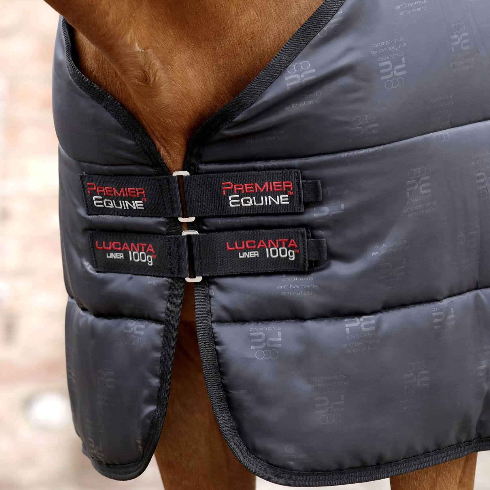 Premier Equine 100g Lucanta Rug Liner Black