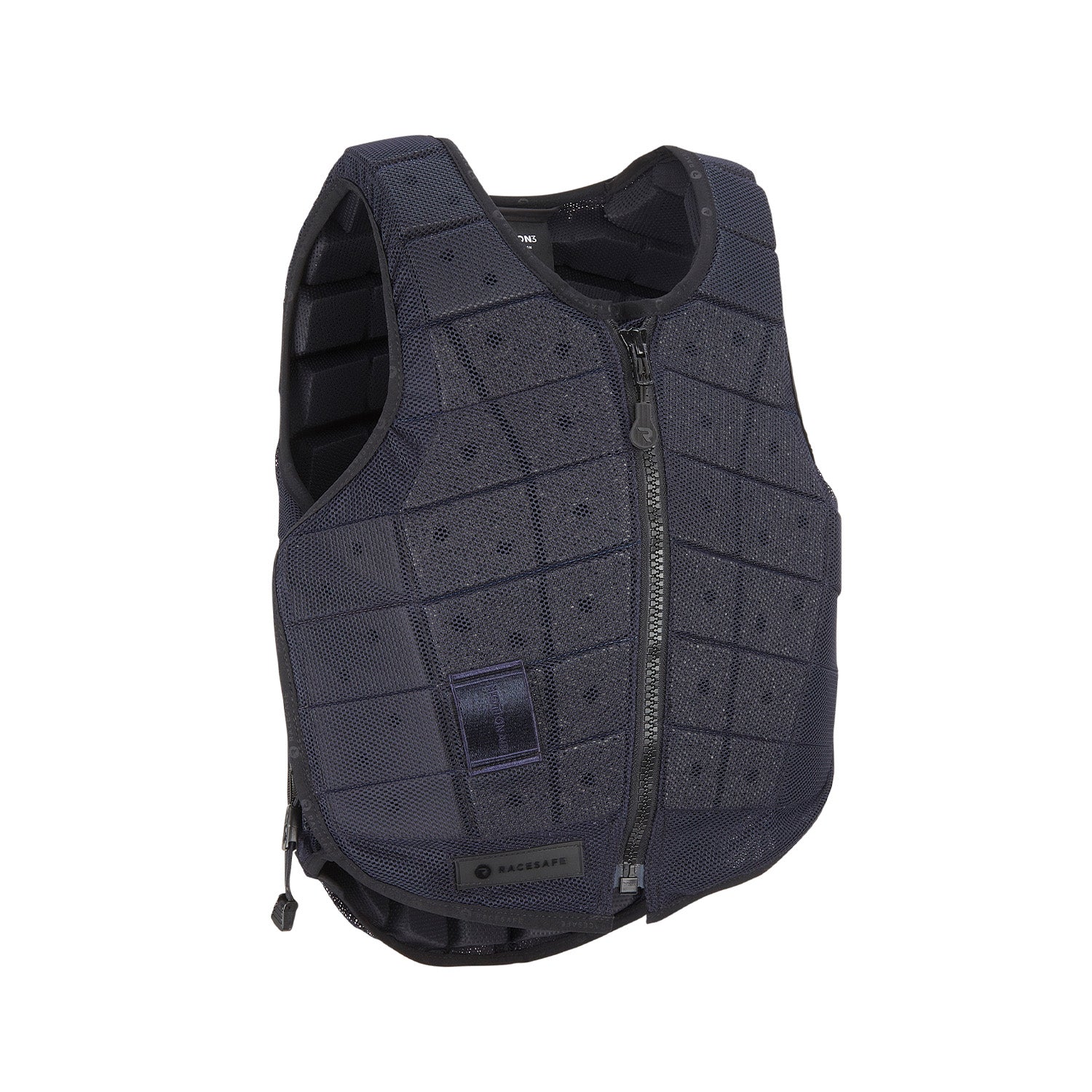 RACESAFE Motion 3 Young Rider Body Protector Navy - Equestrian Safety Vest, BETA Level 3 Certified