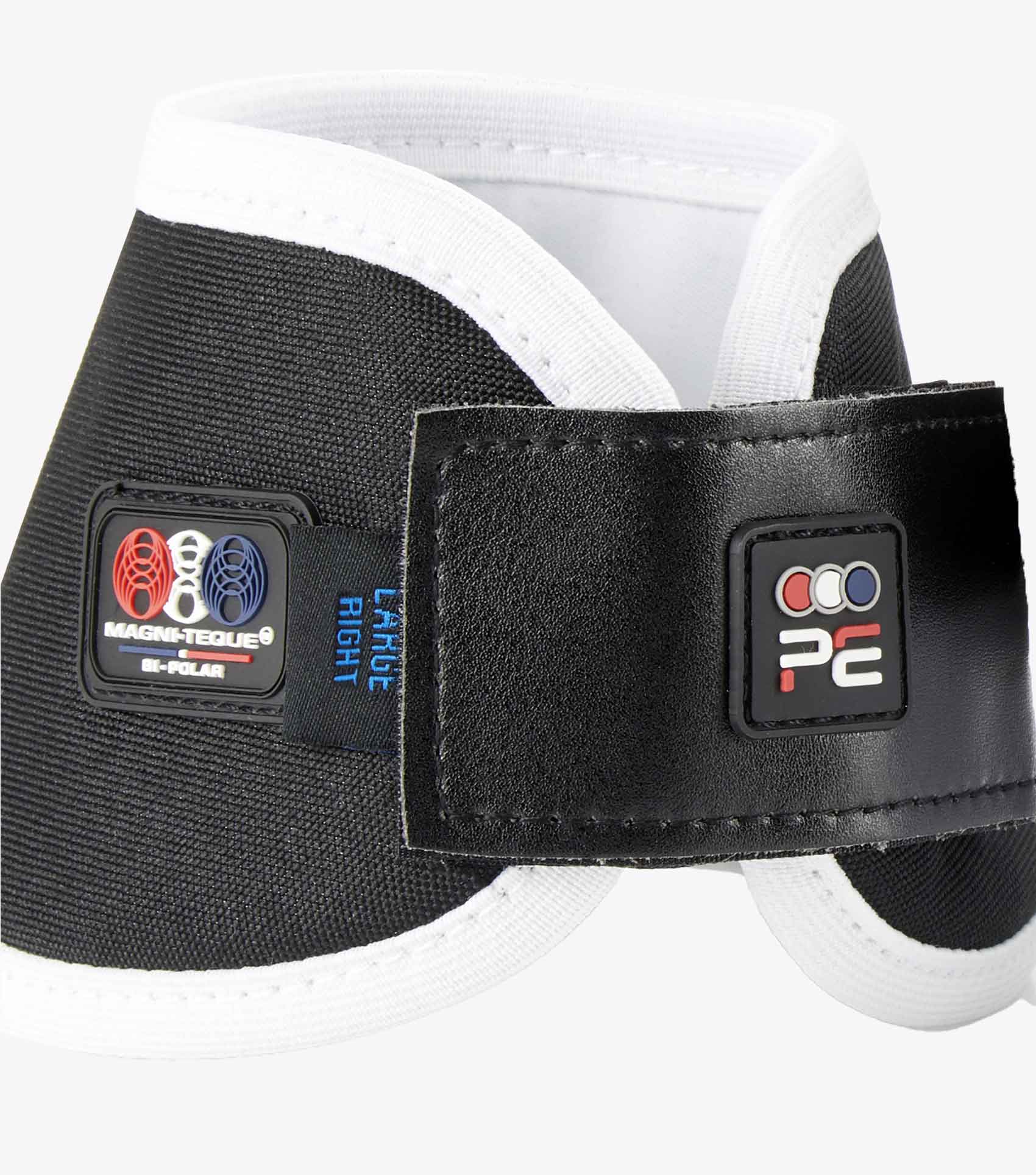 Premier Equine Magni-Teque Magnetic Hoof Boots Black - Horse Boot for Circulation & Recovery