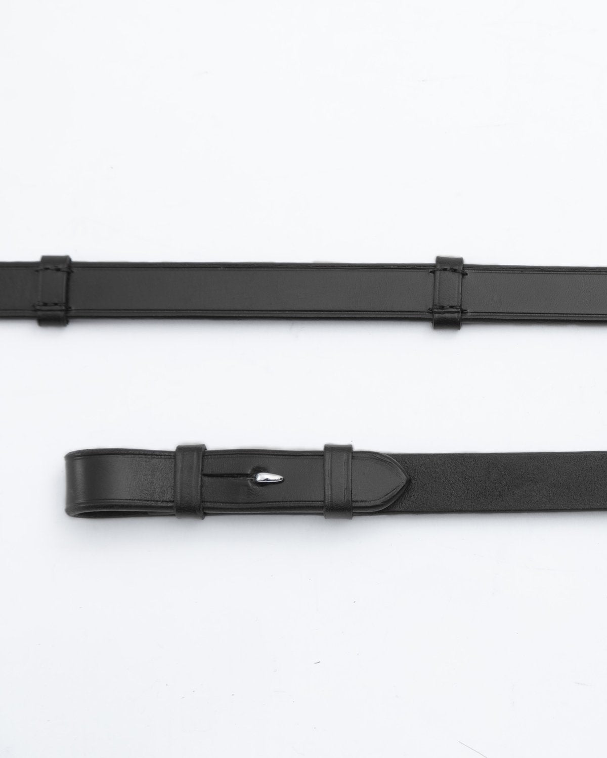 Premier Equine Matteo Leather Grip Reins Black