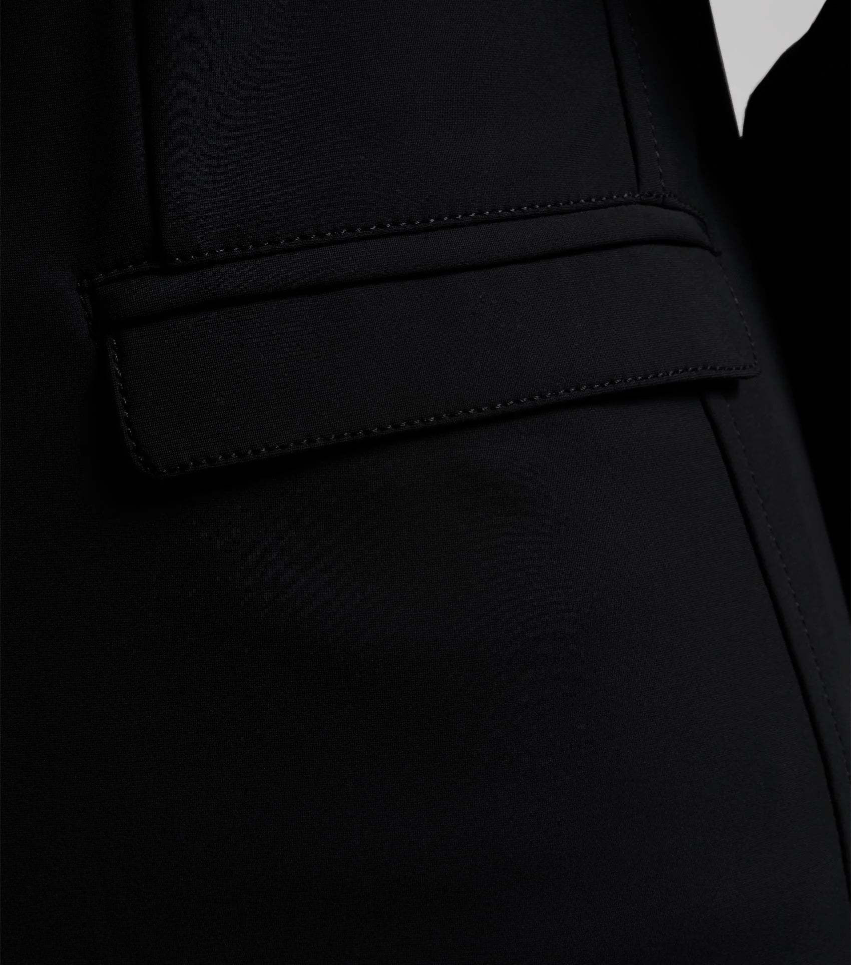 Close-up: Premier Equine Enzo Boys Competition Jacket, Black Riding Jacket, Equestrian Apparel