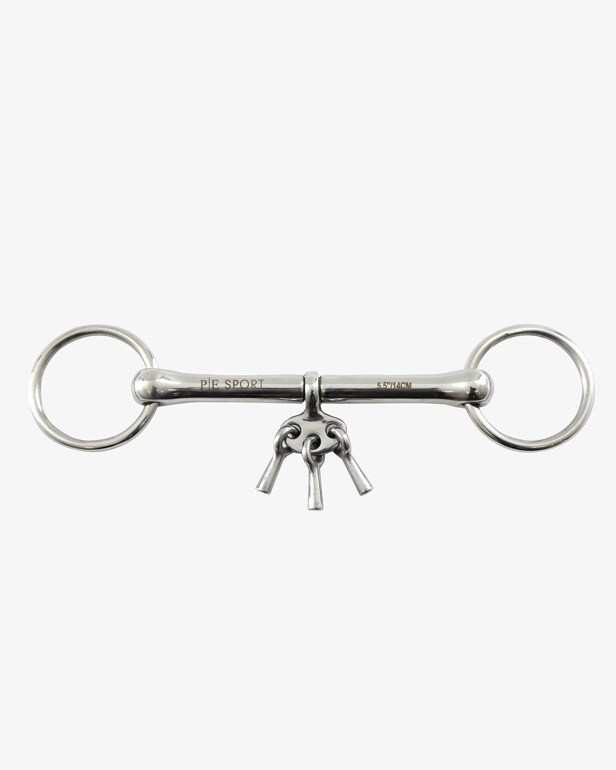 Premier Equine Mouthing Bit with Keys, Stainless Steel Horse Training Bit - location-109746323830-instock 4.5"