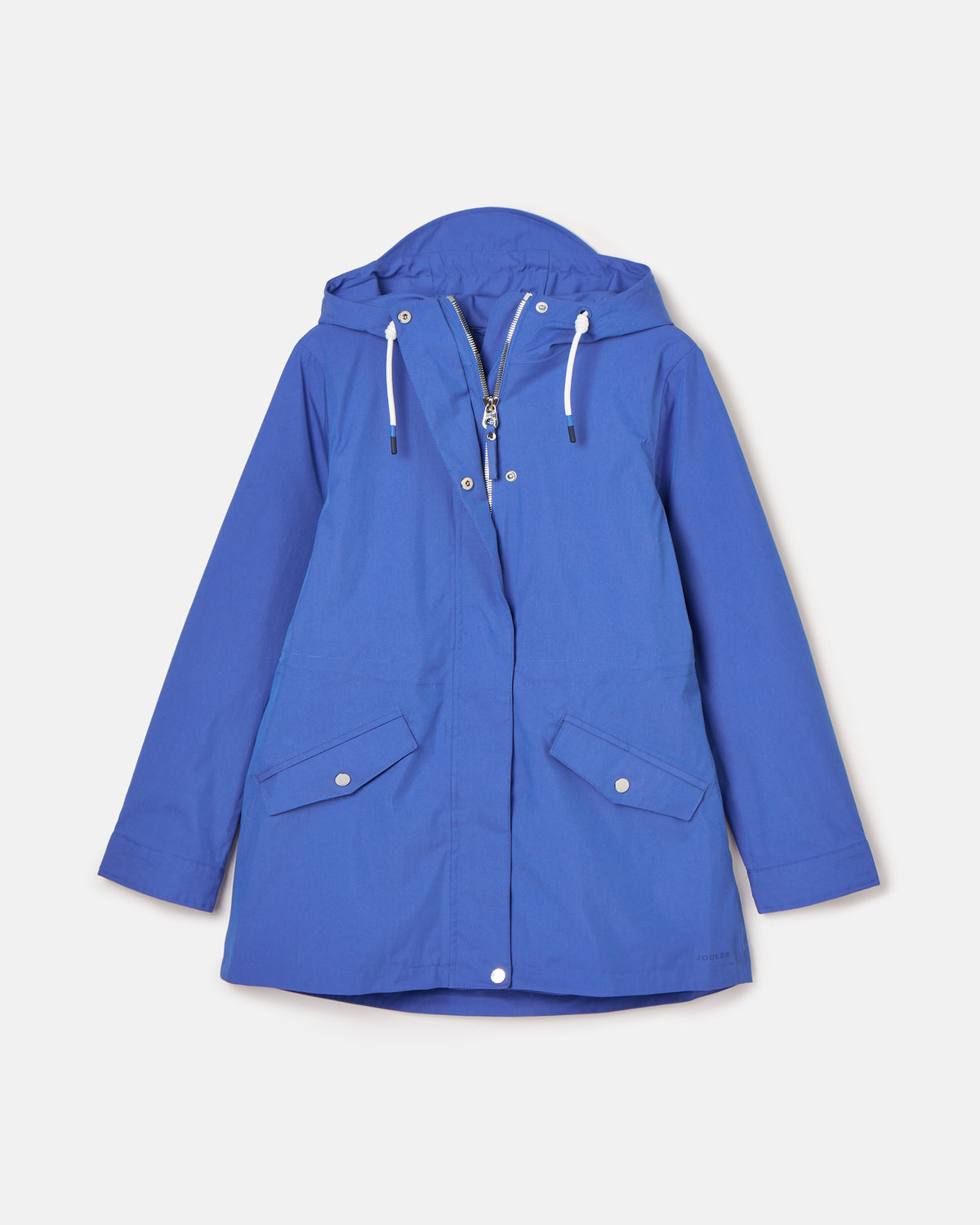 Joules Portwell Waterproof Raincoat With Hood Blue