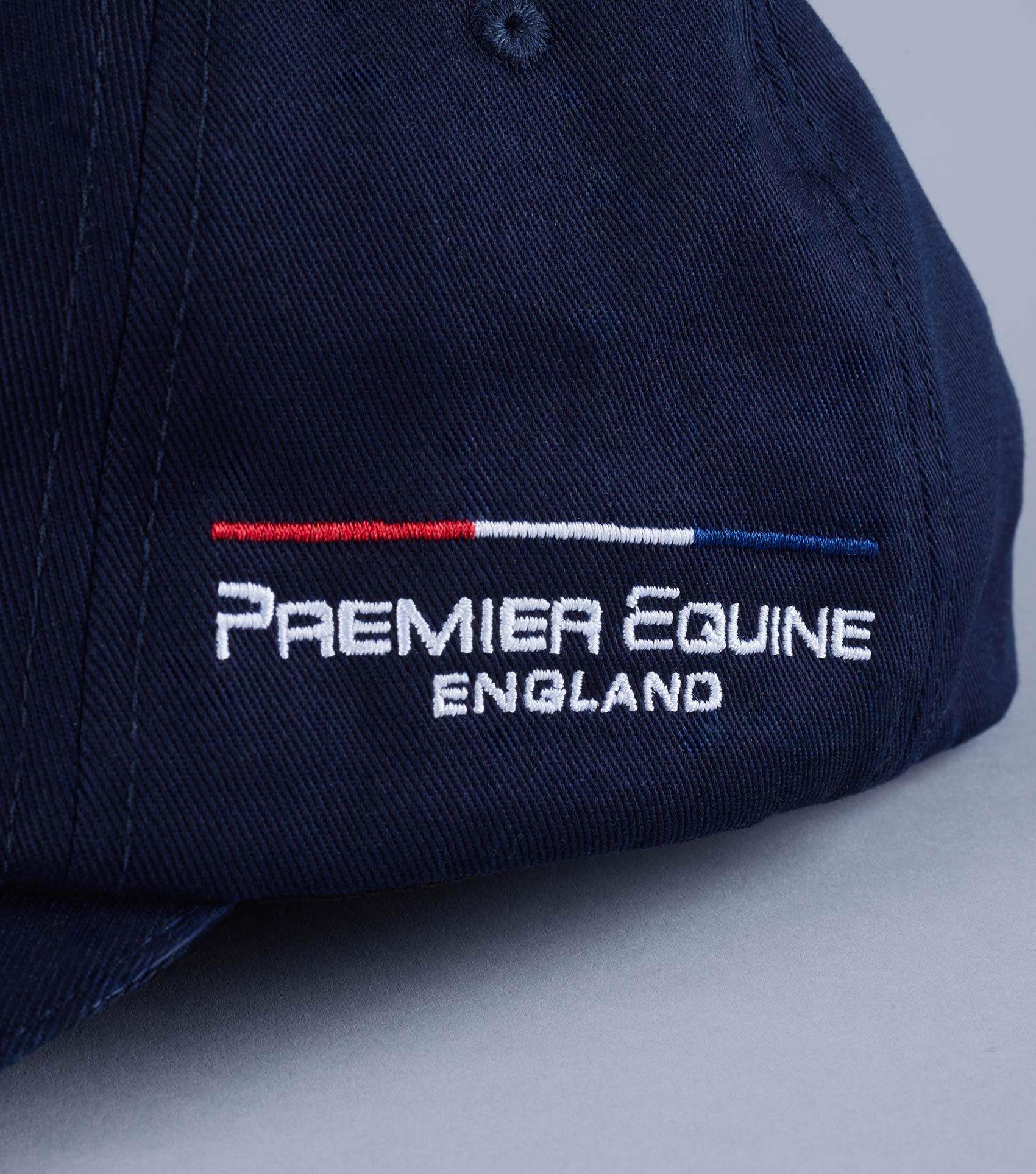 Premier Equine Navy Baseball Cap with Embroidered Logo | Equestrian Style