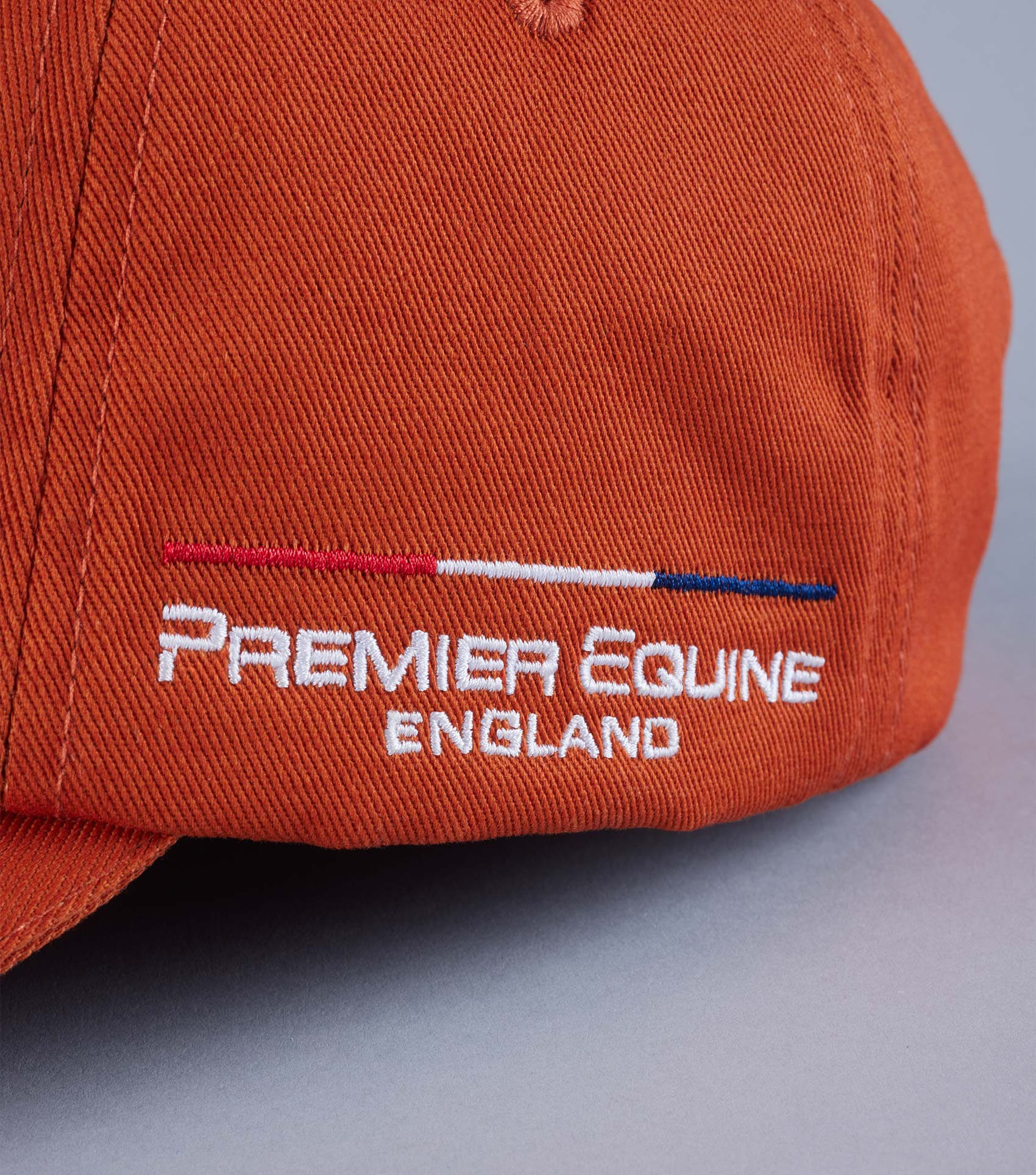 Premier Equine Burnt Orange Baseball Cap - England Embroidery