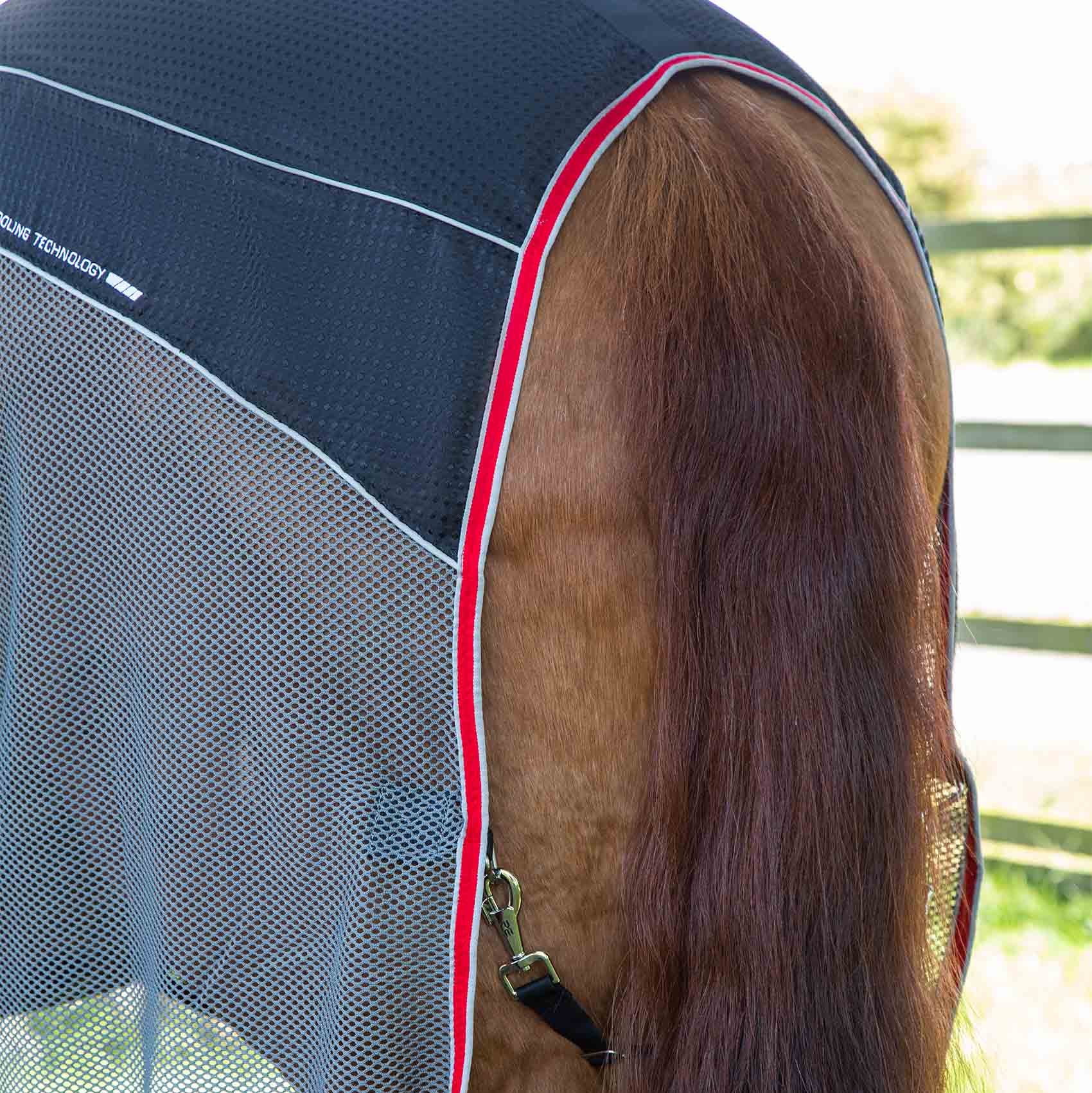 Premier Equine Sports Cooler Rug Black: Horse cooling & drying technology