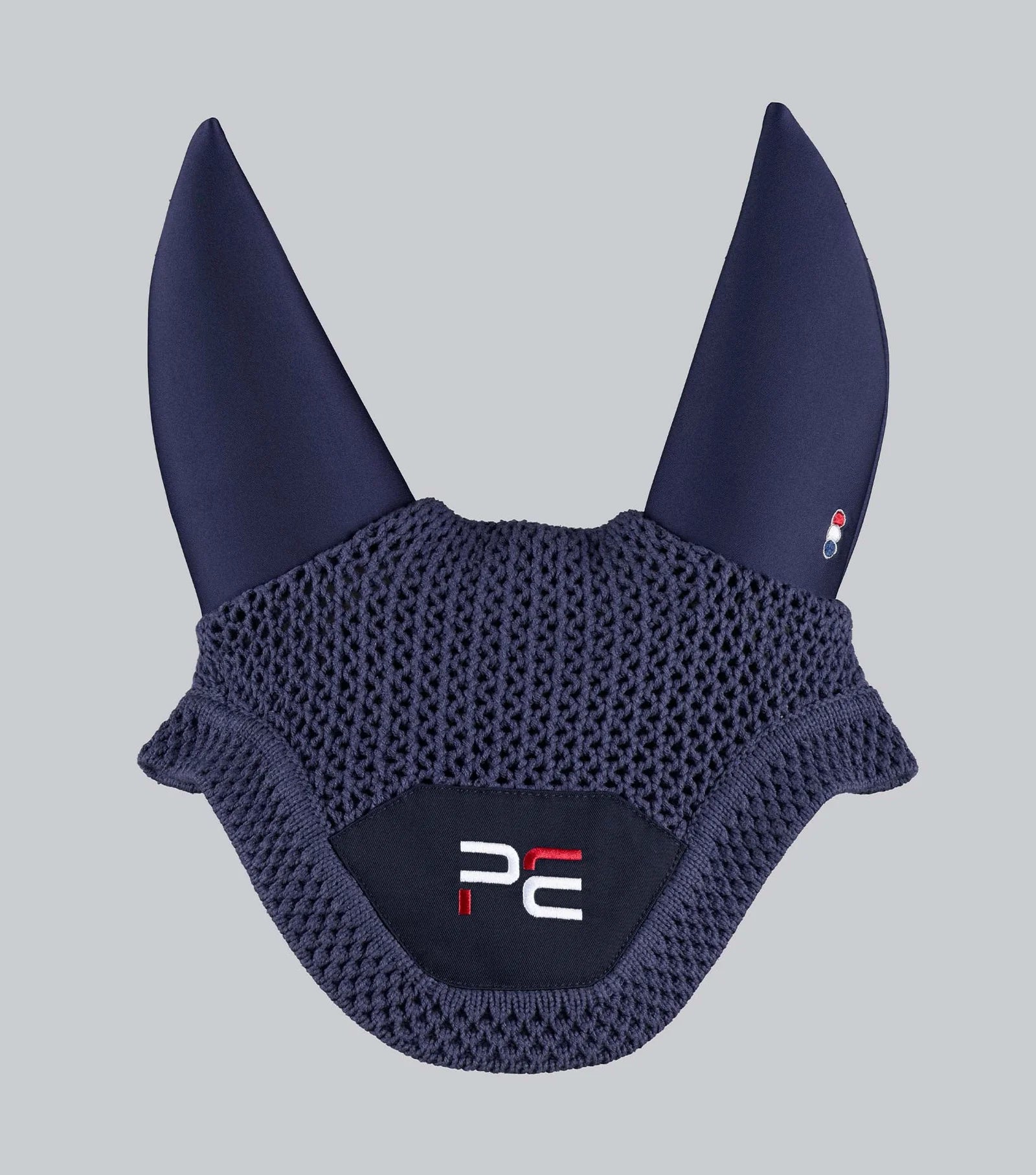 PREMIER EQUINE Premier Equine ACOUSTIC EAR BONNET NAVY: Noise Reducing Horse Fly Veil for Focused Riding. British Dressage Legal -…