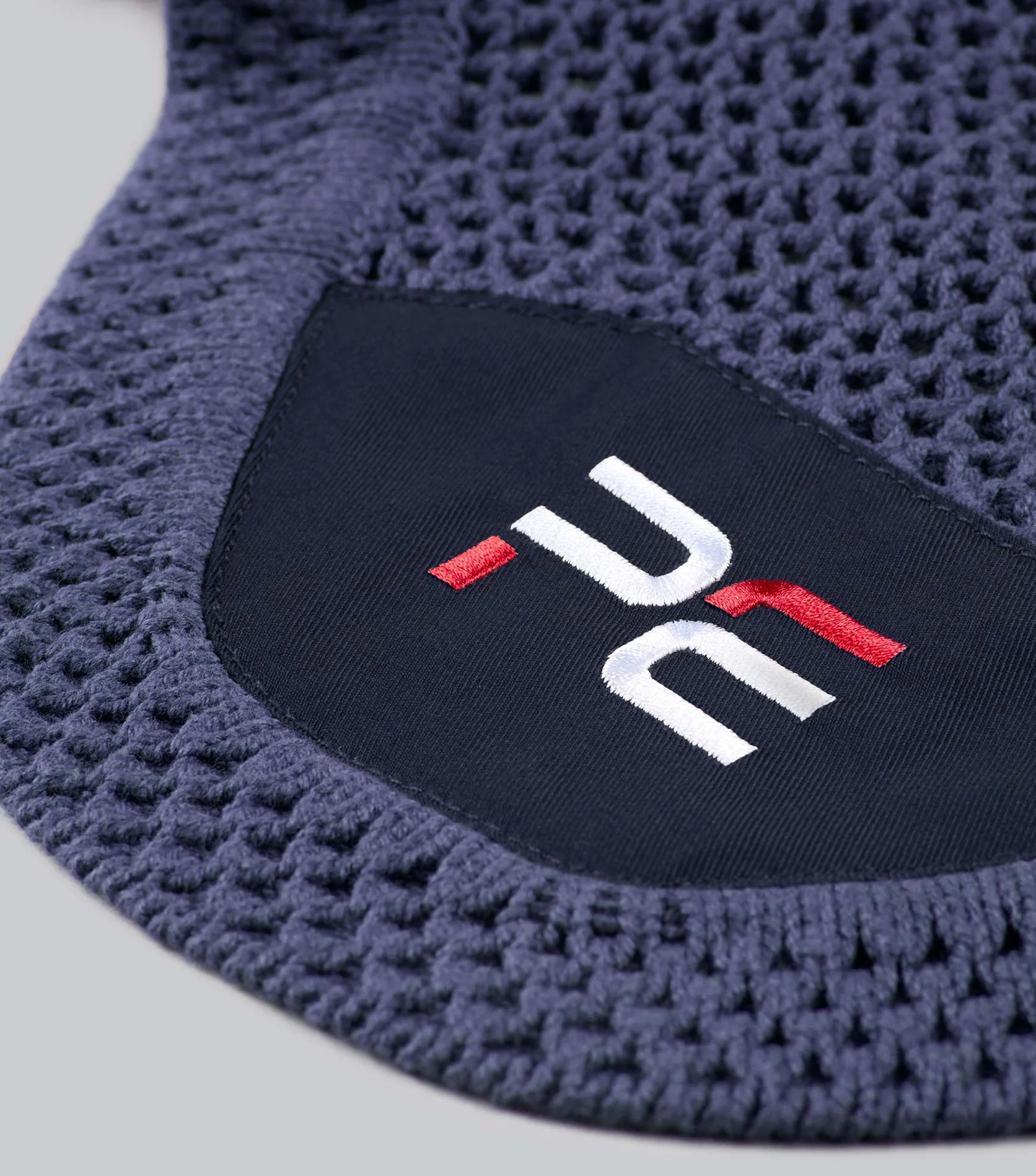 Premier Equine Premier Equine Acoustic Ear Bonnet - Navy Blue, Soundproof Horse Ear Net - Large