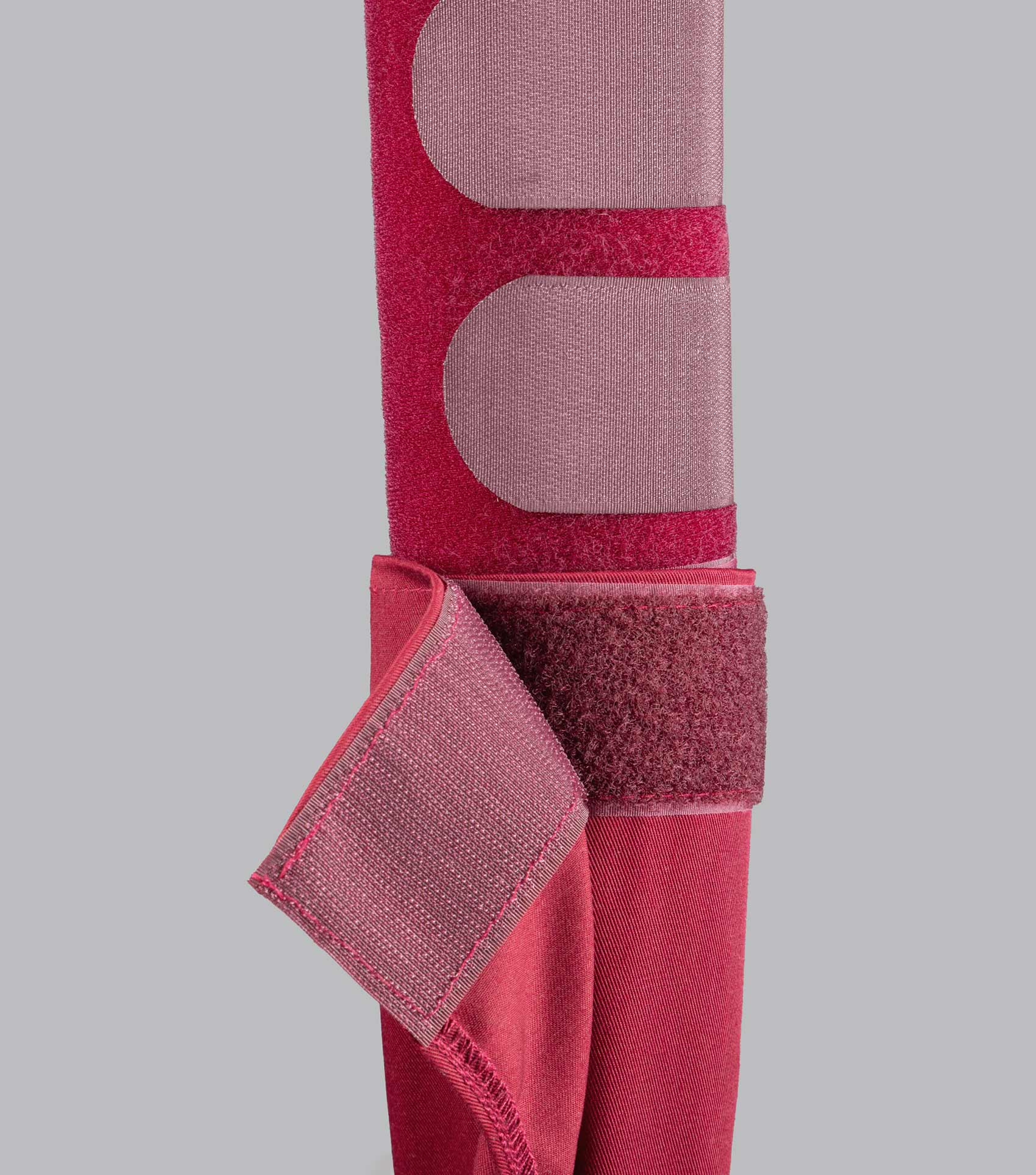Premier Equine Padded Burgundy Horse Tail Guard with Detachable Tail Bag - Equine Tail Protection