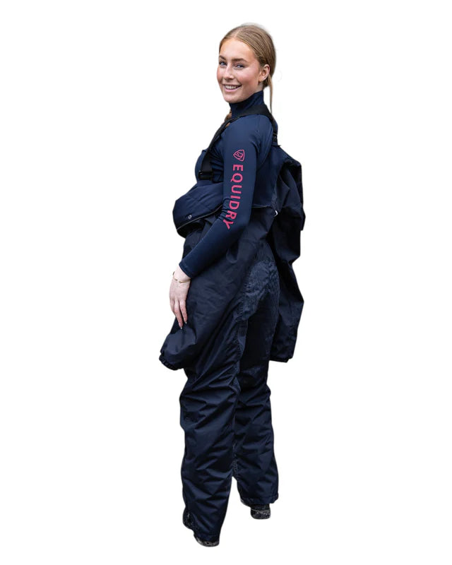 EQUIDRY Women's All-In-One Jumpsuit Navy