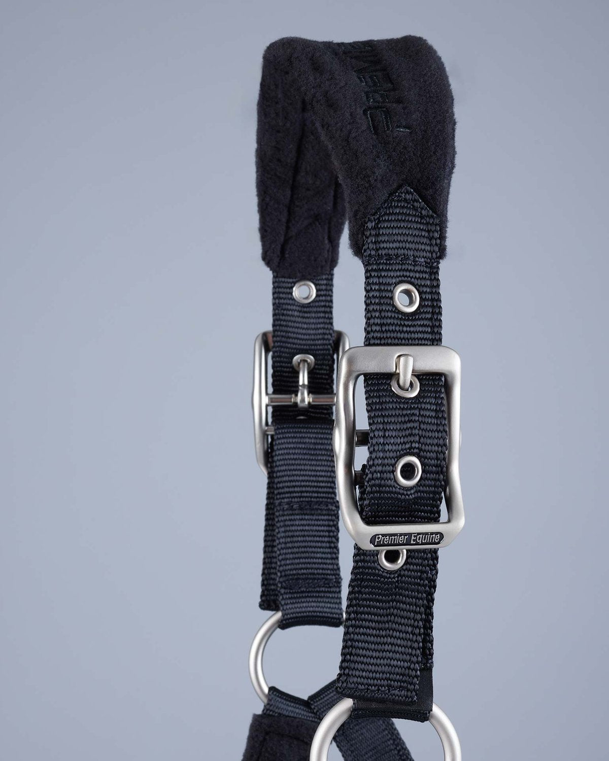 Premier Equine Fleece Padded Head Collar Black