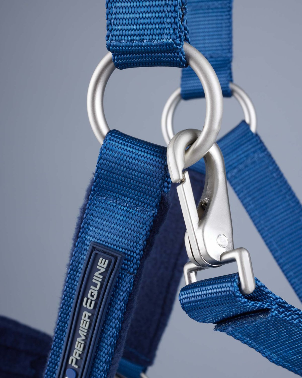 Premier Equine Fleece Padded Head Collar Navy