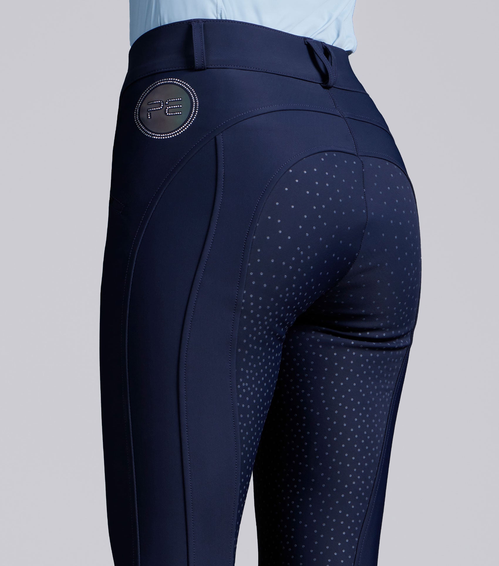 Premier Equine Meraki Women's Gel Full Seat Riding Breeches Navy