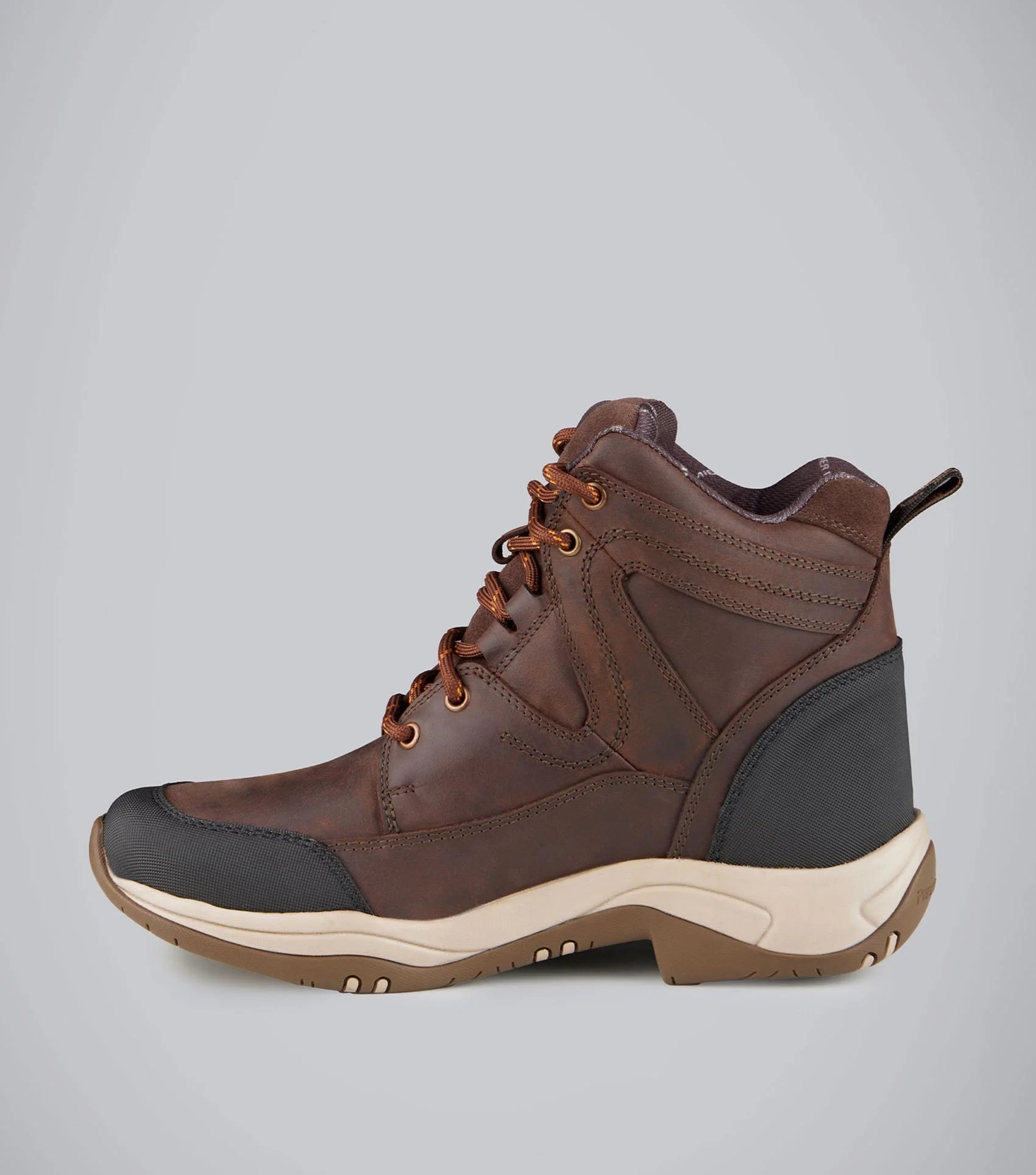 Premier Equine Vinci II Waterproof Brown Leather Laced Equestrian Yard Boots