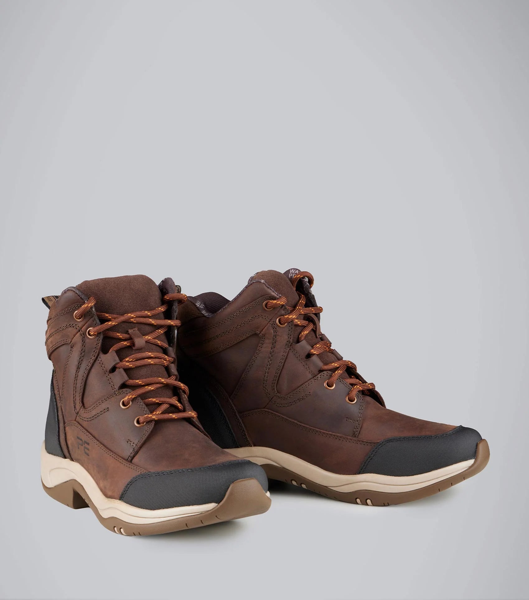 PREMIER EQUINE VINCI II Waterproof Laced Boots Brown