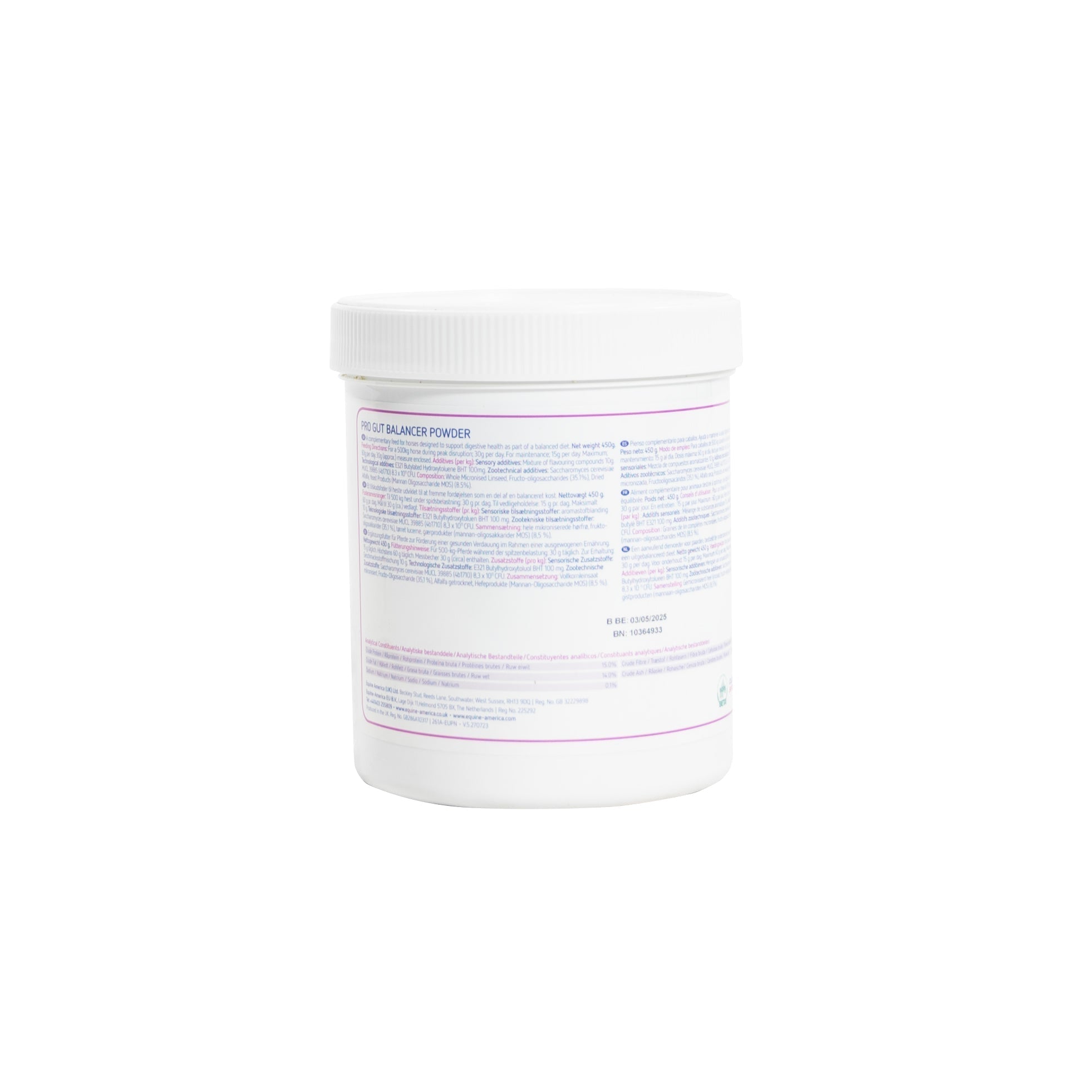 Equine America Pro Gut Balancer Powder: Digestive Support for Horses
