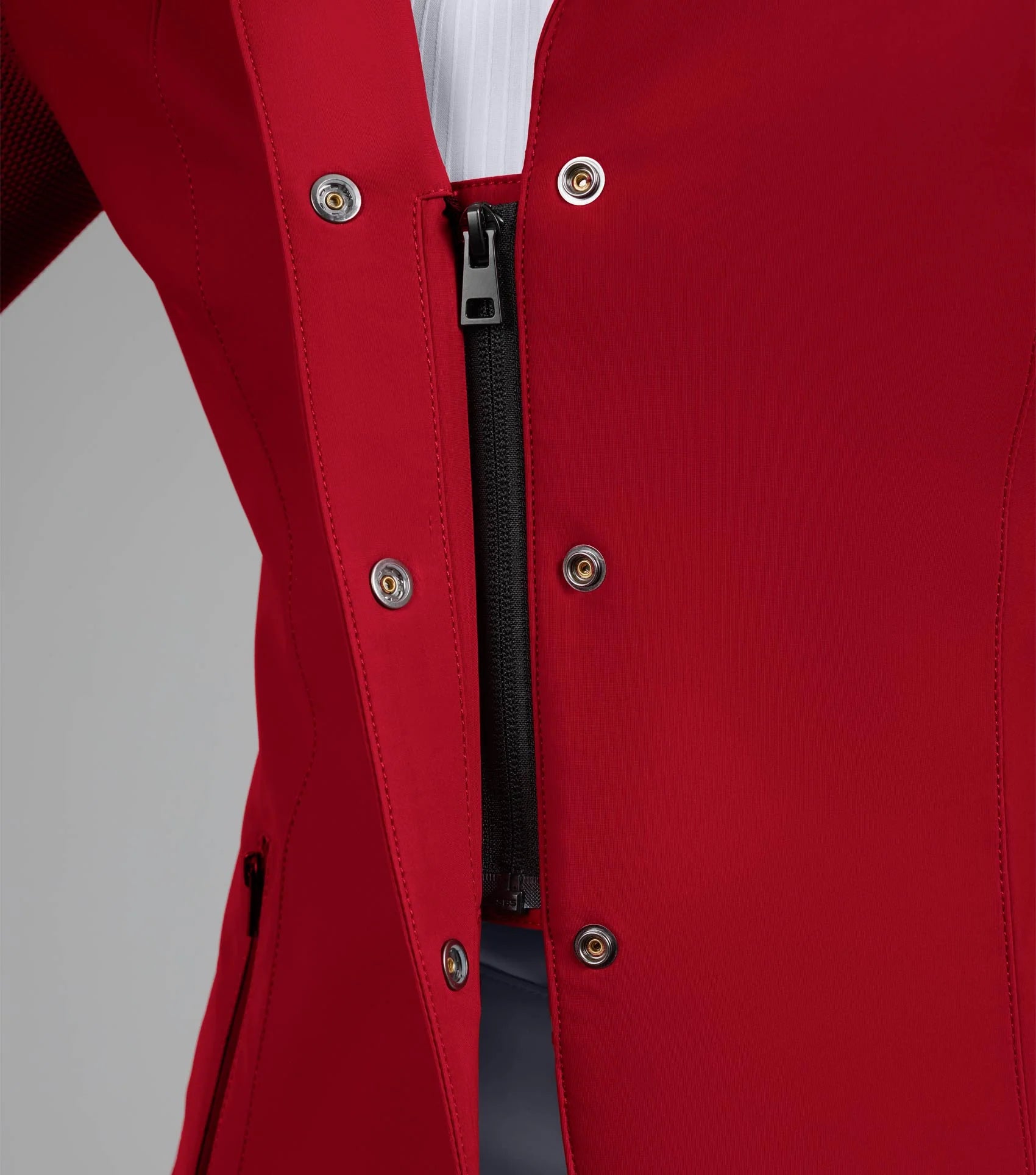 Premier Equine Quarto Ladies Competition Jacket London Red - Equestrian Apparel by Equiflair