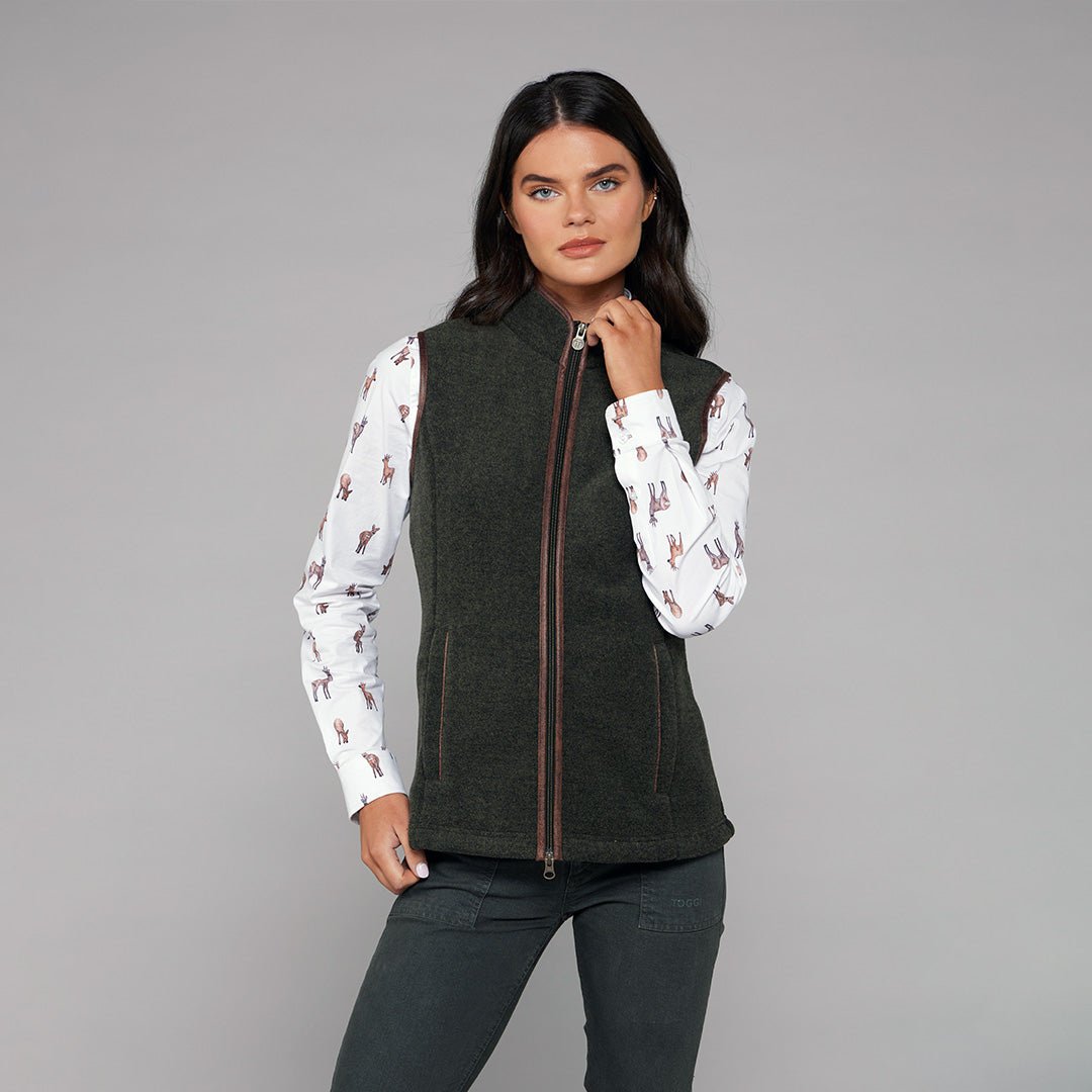 Toggi Regent Womens Fleece Gilet | Equiflair