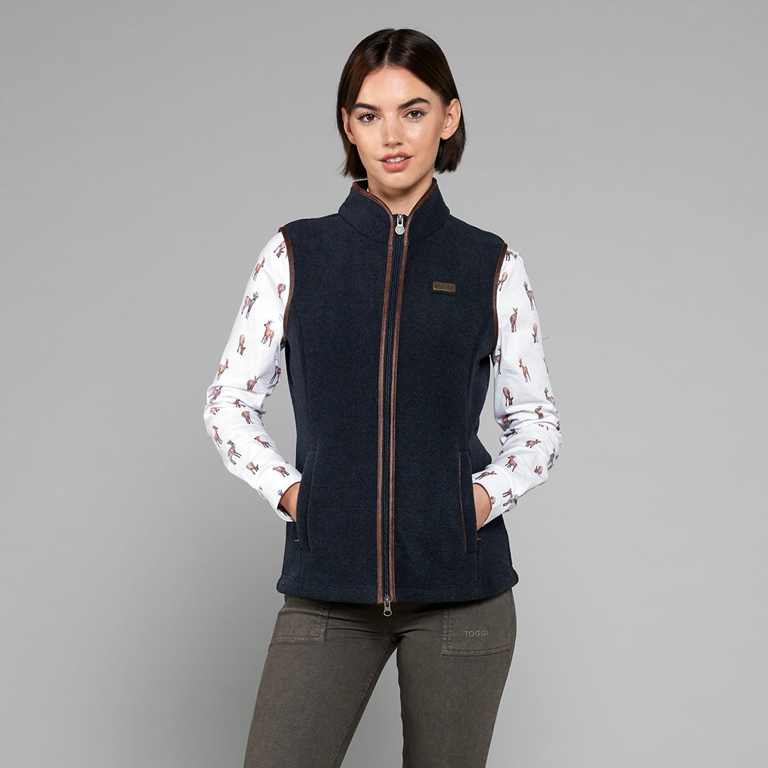 Toggi Regent Womens Fleece Gilet | Equiflair