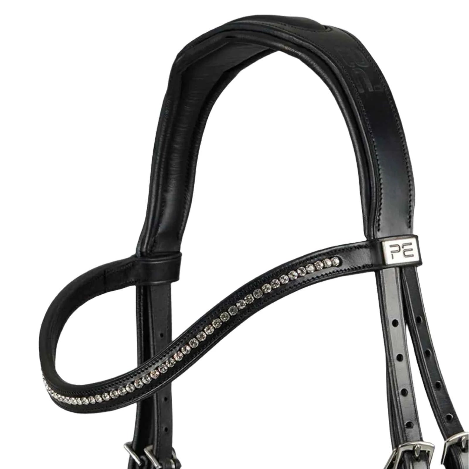 Premier Equine Rivere Snaffle Bridle Black