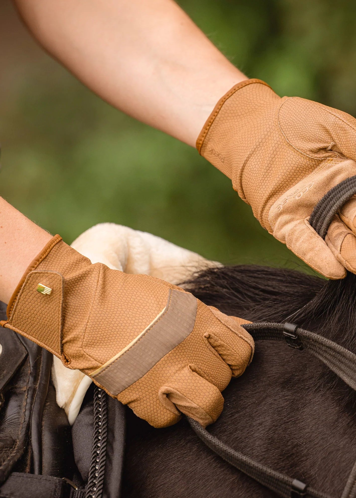 Roeckl Manecaress Riding Gloves Caramel | Equiflair