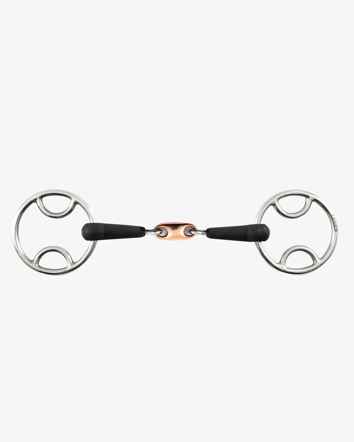 Rubber Bevel Horse Bit with Copper Lozenge - Equiflair - Premier Equine location-109746323830-instock 4.5"