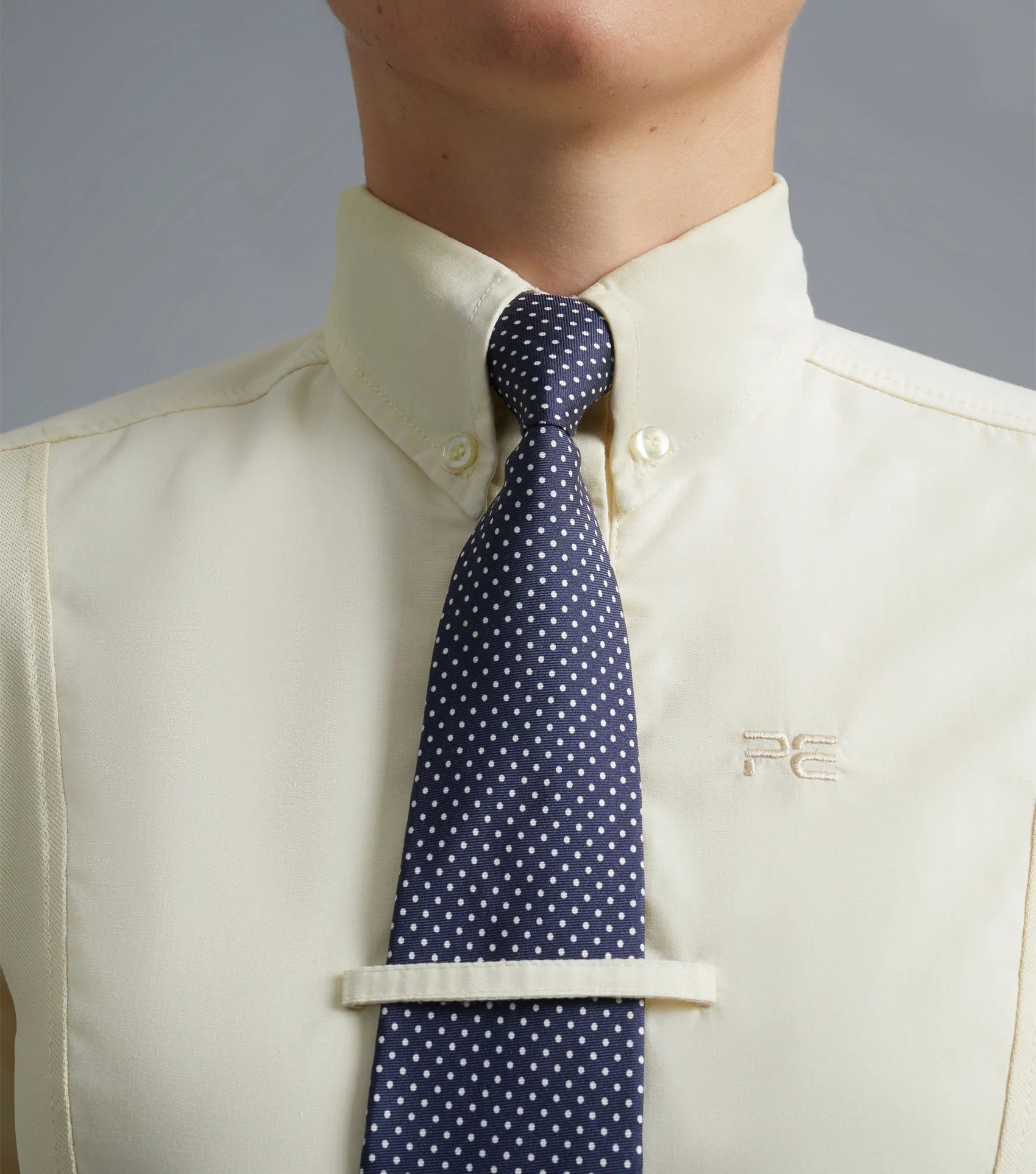 Ladies long sleeve tie shirt by Premier Equine.