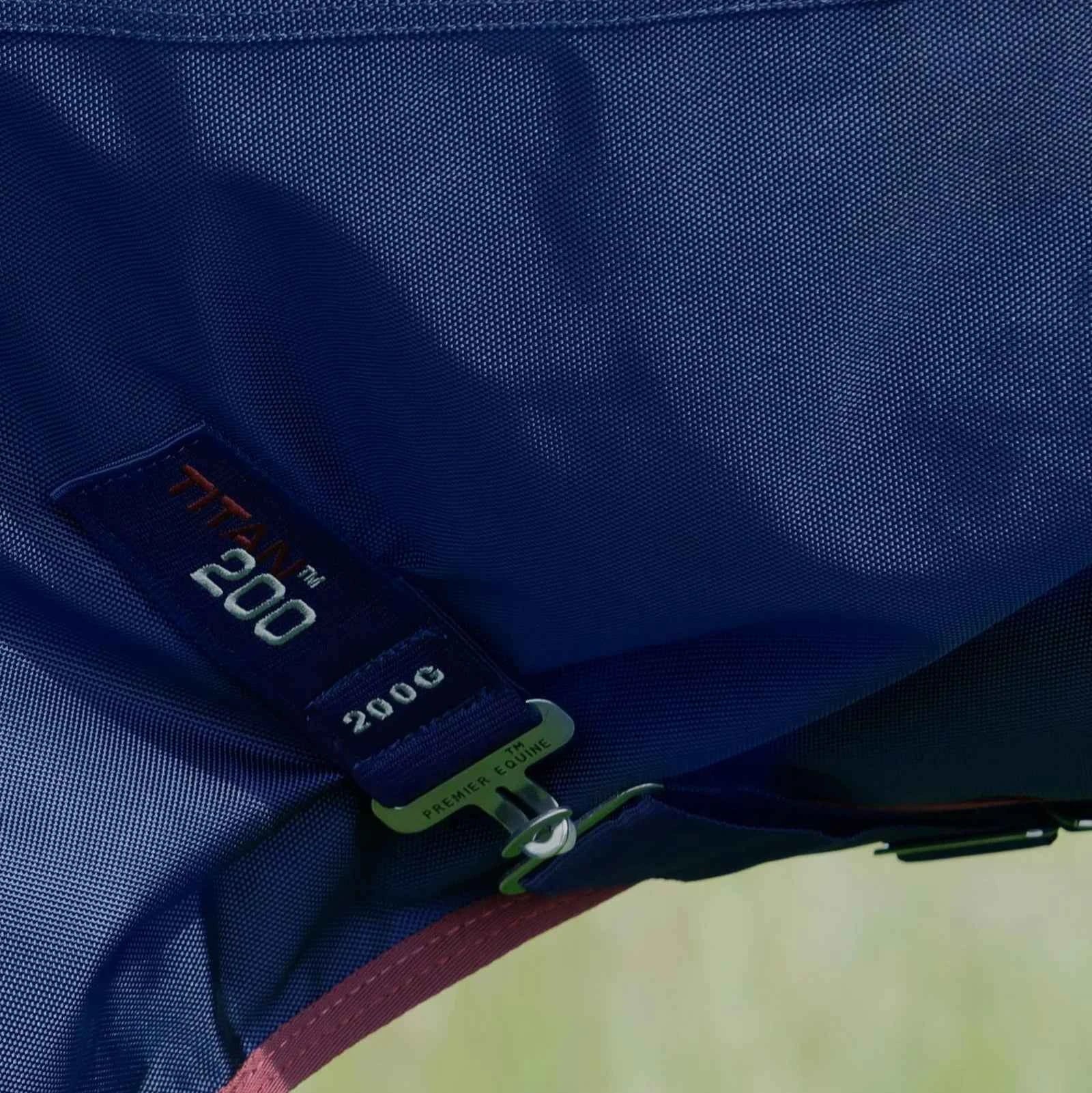 Premier Equine Titan 200g Original Turnout Rug Navy